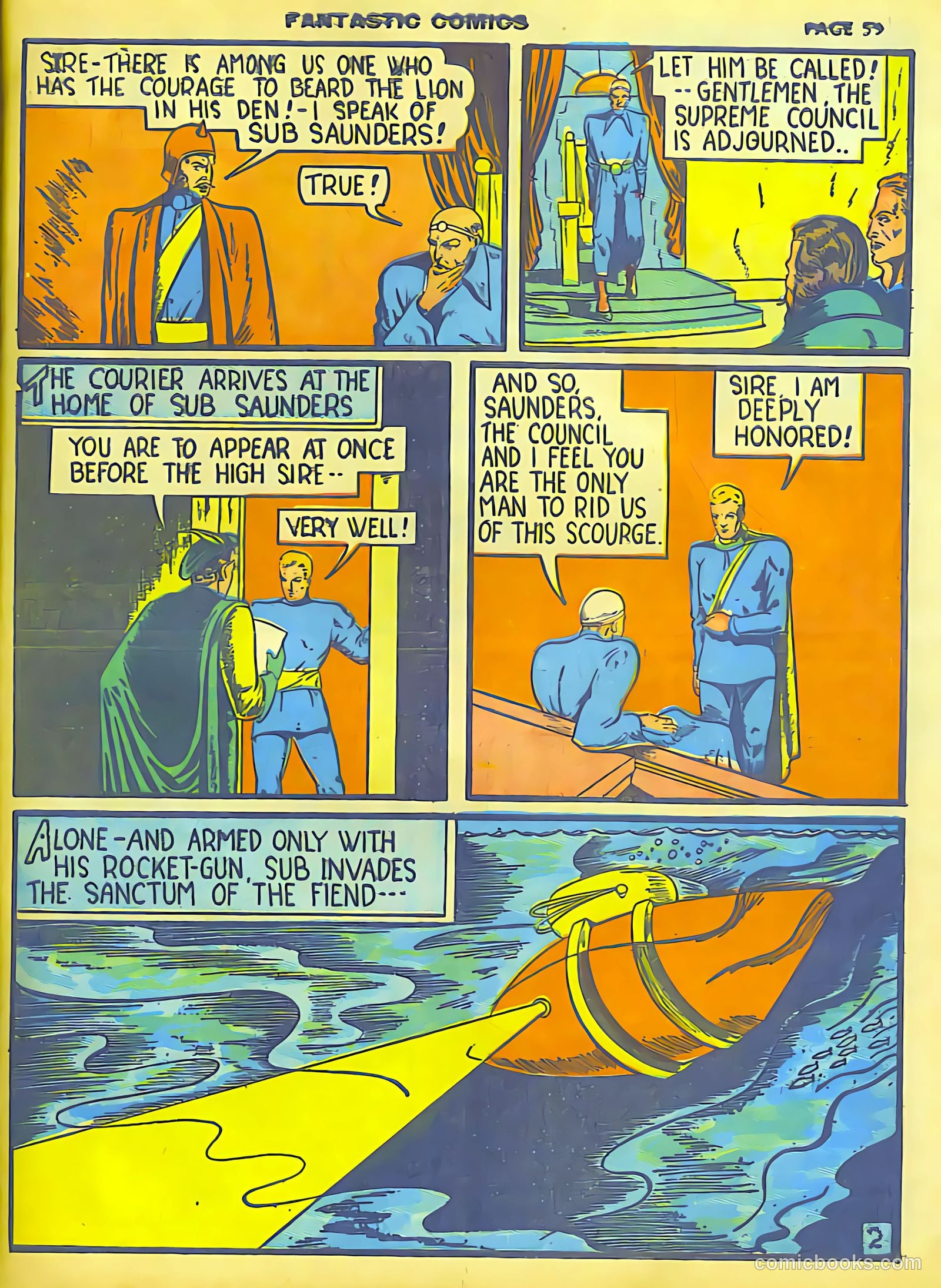 Fantastic Comics #6 (1940) — page 61 of 68