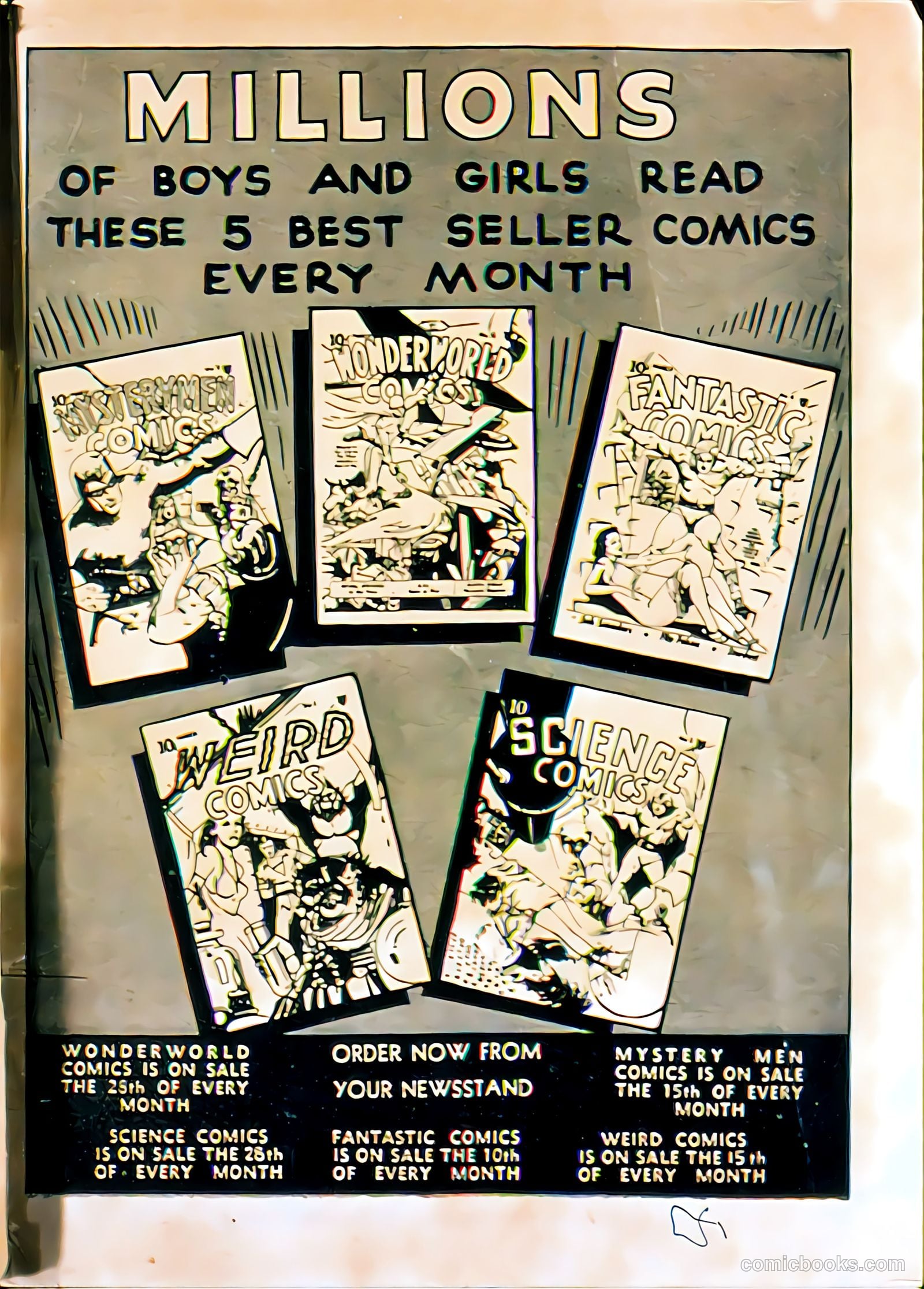 Fantastic Comics #6 (1940) — page 67 of 68