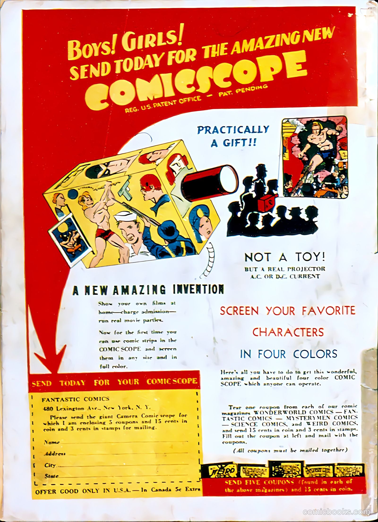 Fantastic Comics #6 (1940) — page 68 of 68