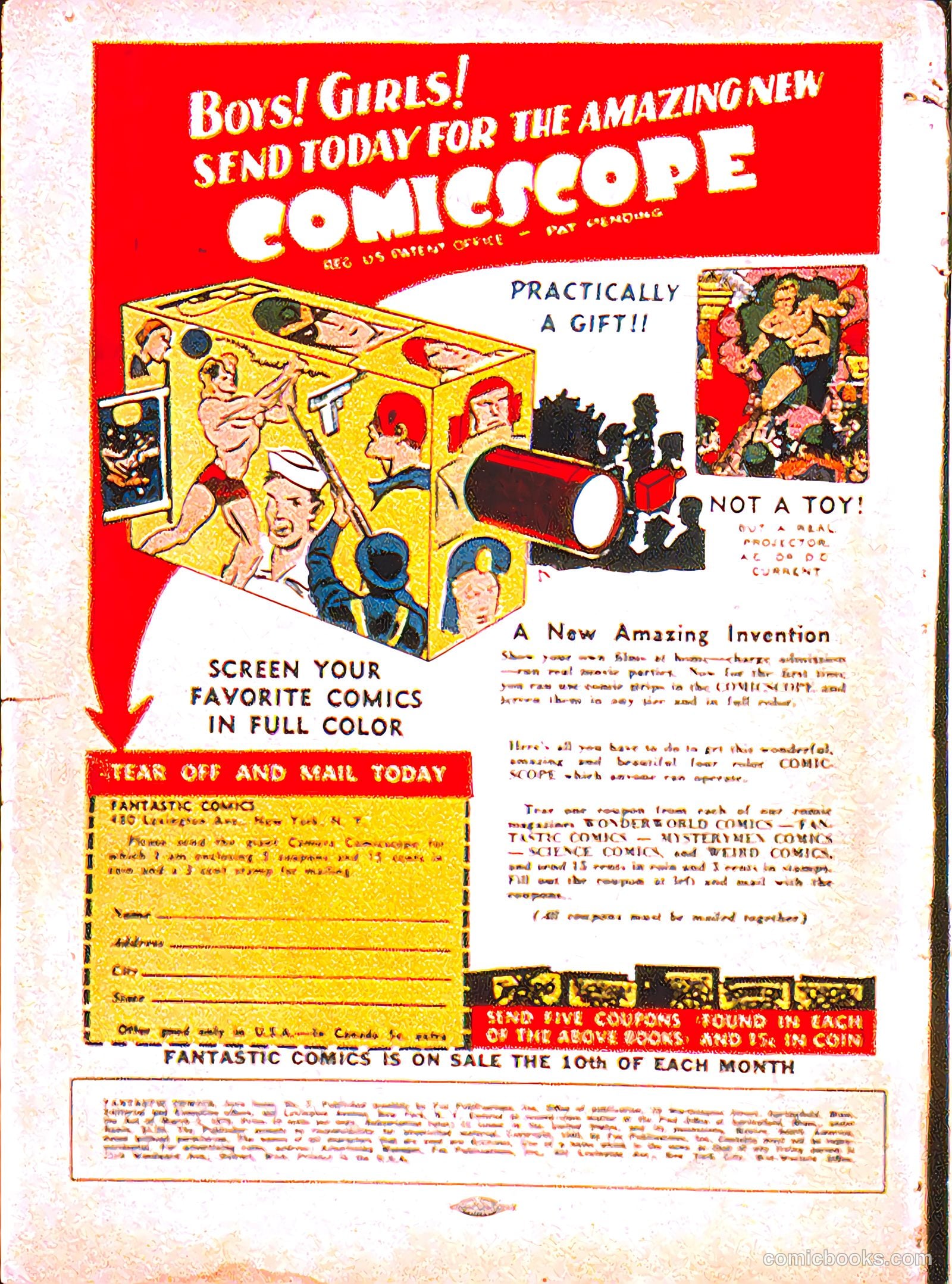 Fantastic Comics #7 (1940) — page 2 of 68