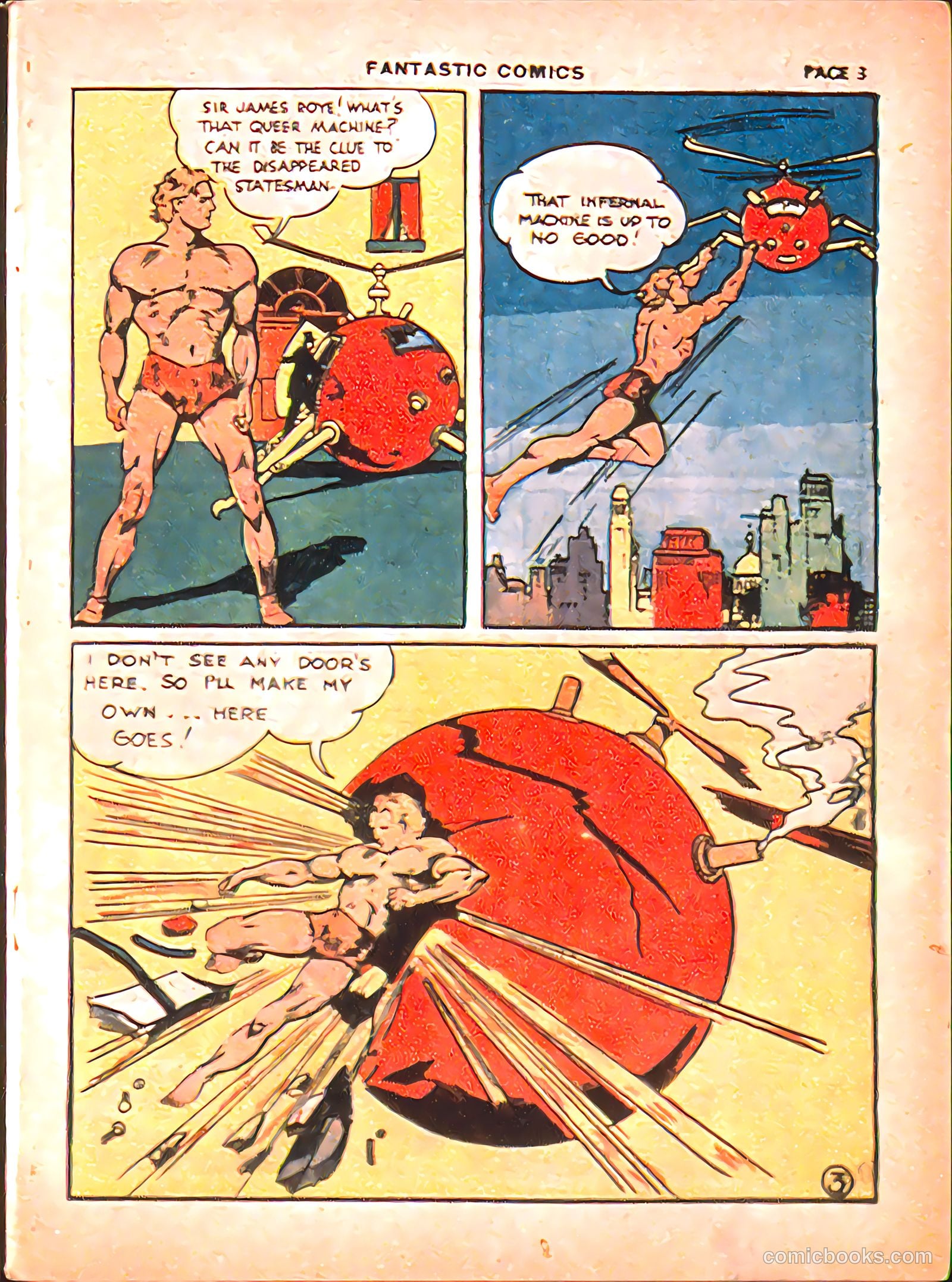 Fantastic Comics #7 (1940) — page 5 of 68