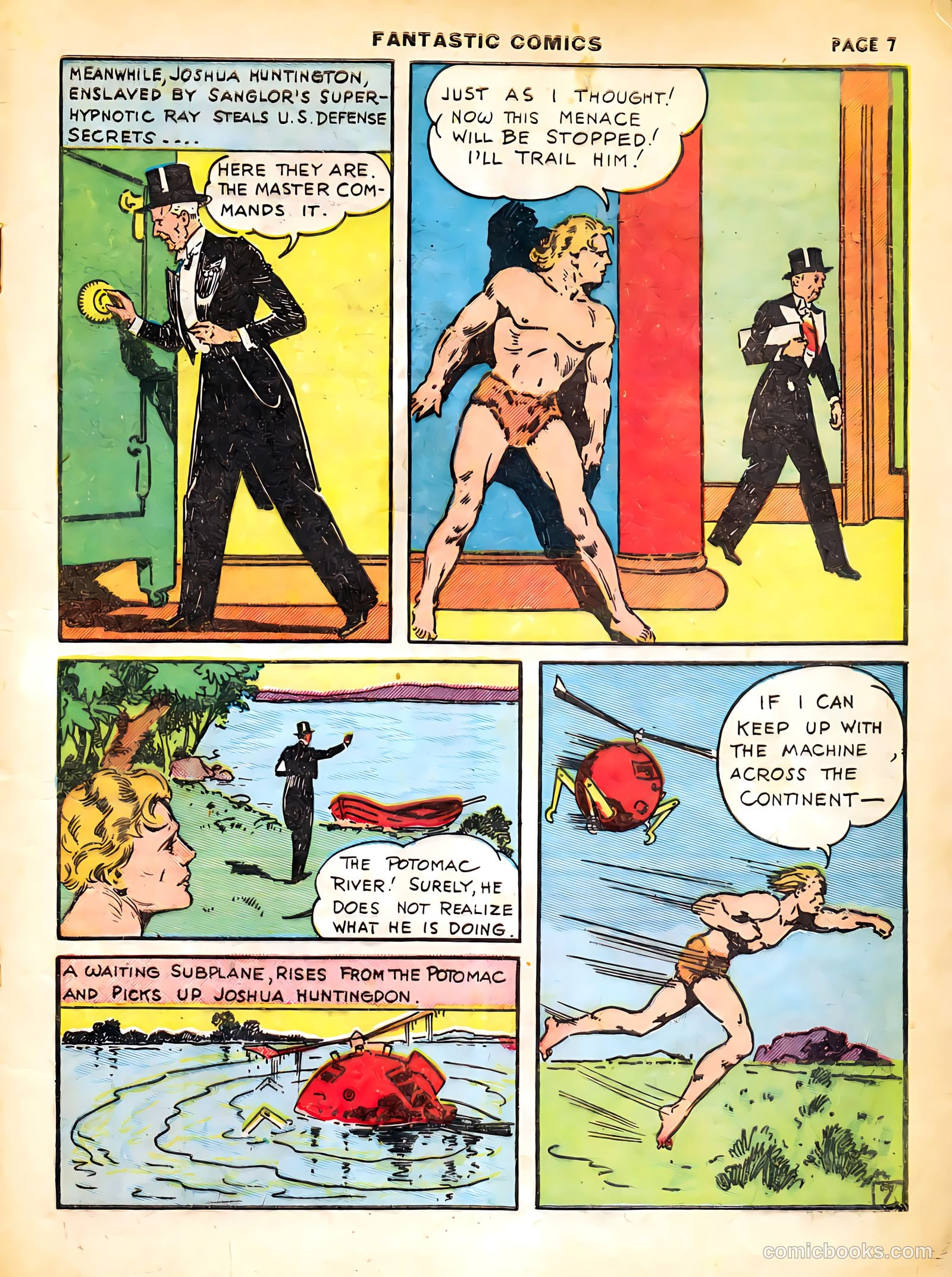 Fantastic Comics #7 (1940) — page 9 of 68