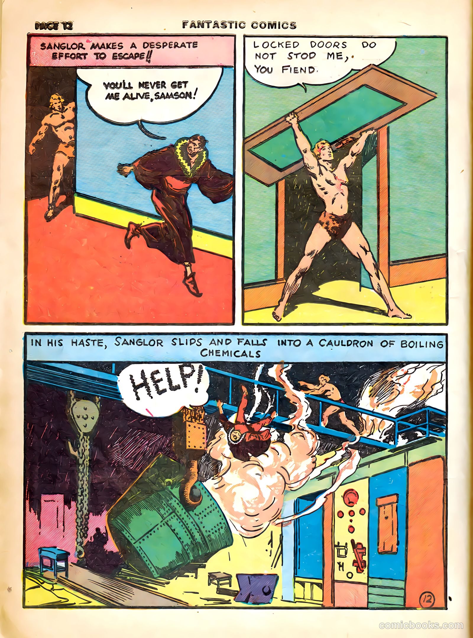 Fantastic Comics #7 (1940) — page 14 of 68
