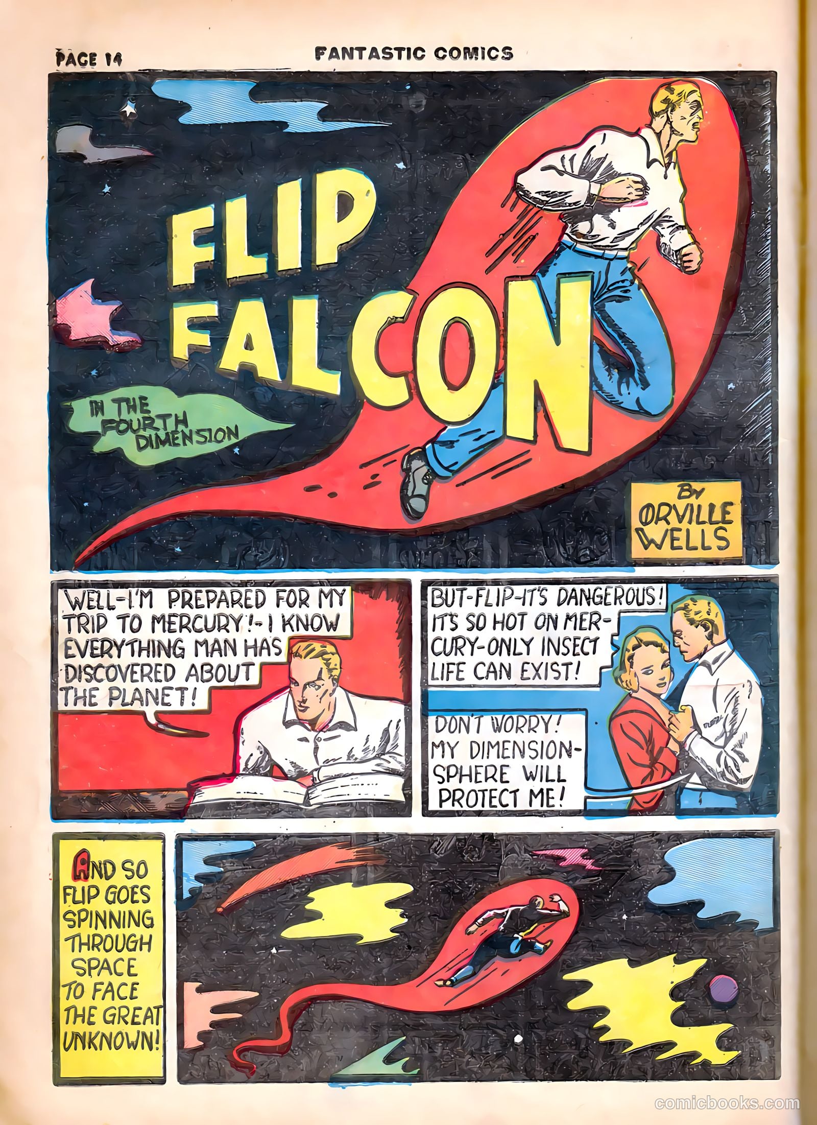Fantastic Comics #7 (1940) — page 16 of 68