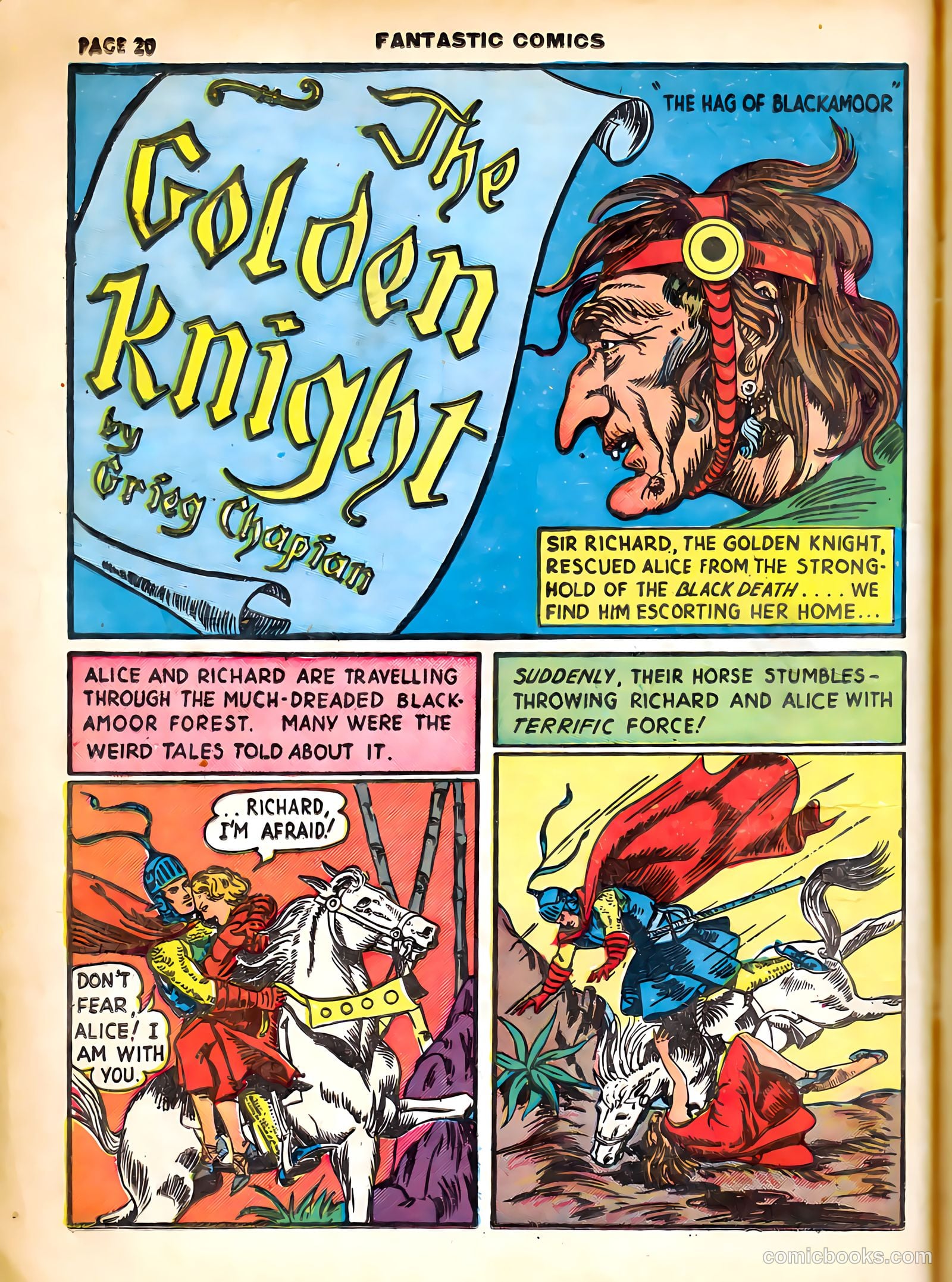 Fantastic Comics #7 (1940) — page 22 of 68