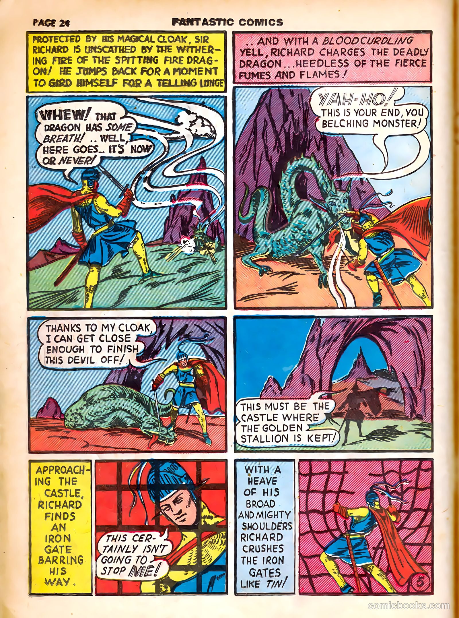 Fantastic Comics #7 (1940) — page 26 of 68