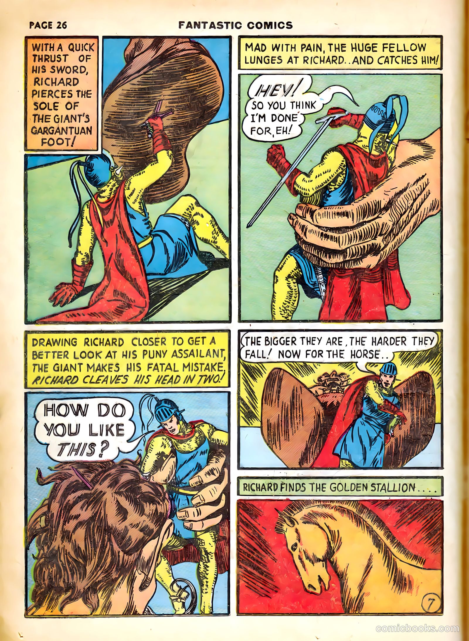 Fantastic Comics #7 (1940) — page 28 of 68