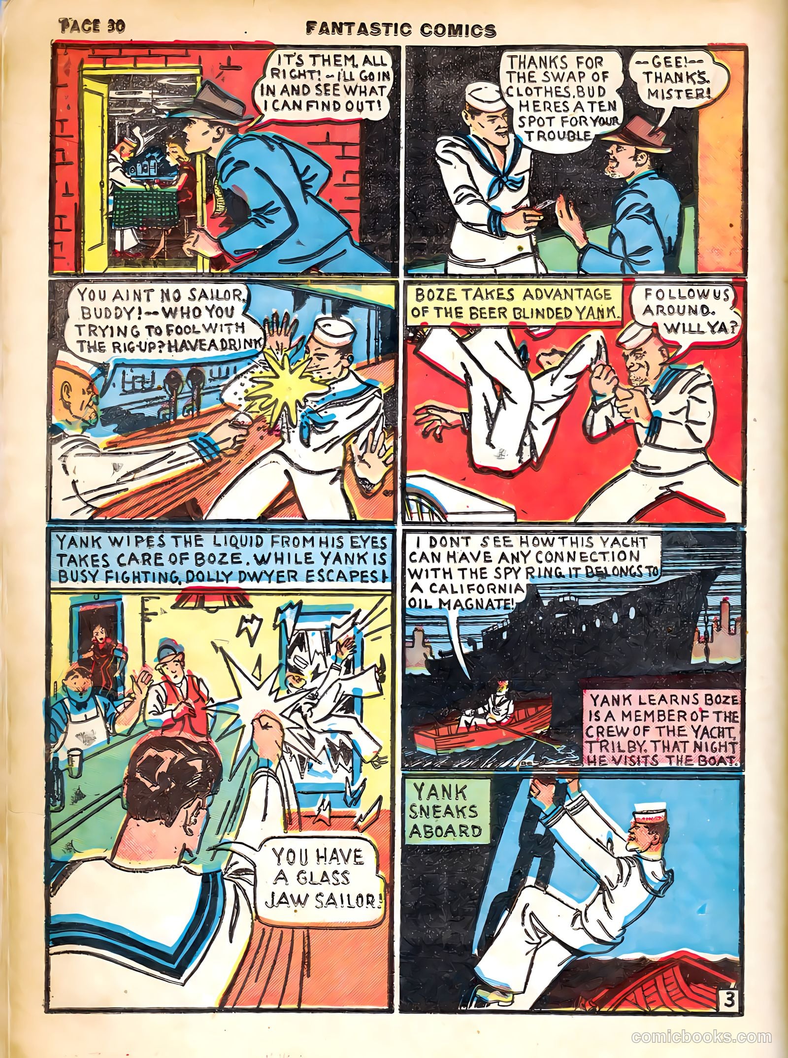 Fantastic Comics #7 (1940) — page 32 of 68