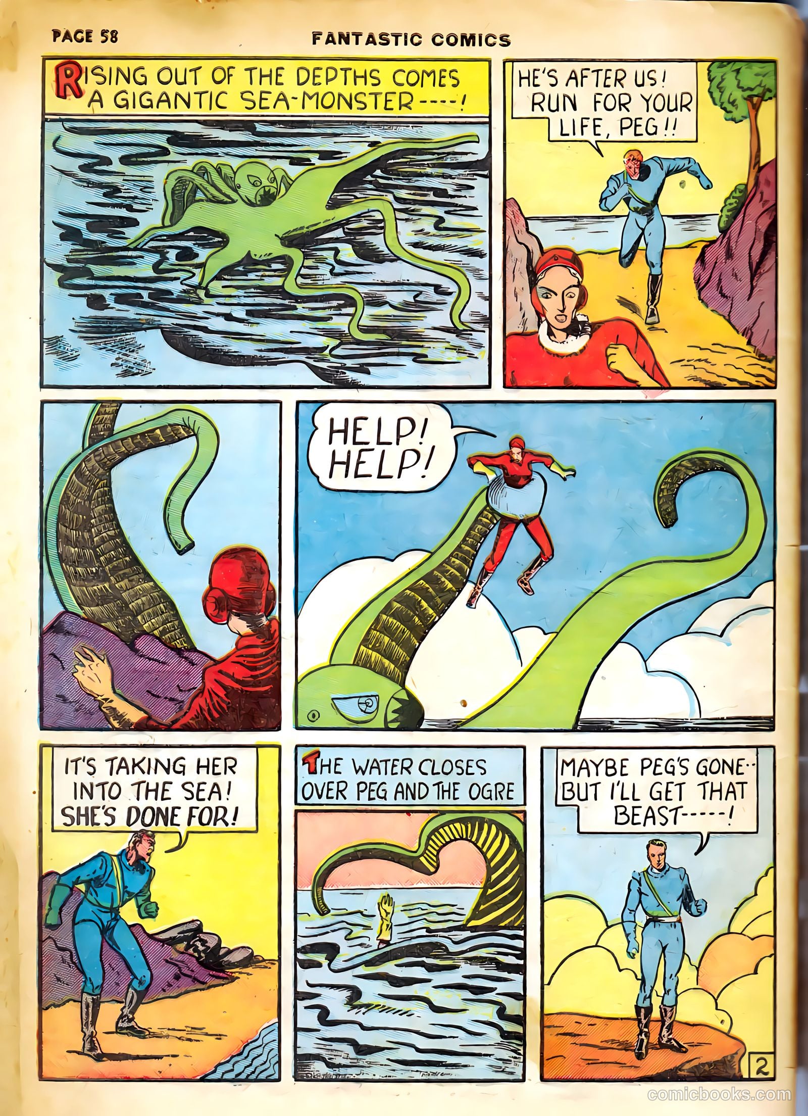 Fantastic Comics #7 (1940) — page 60 of 68