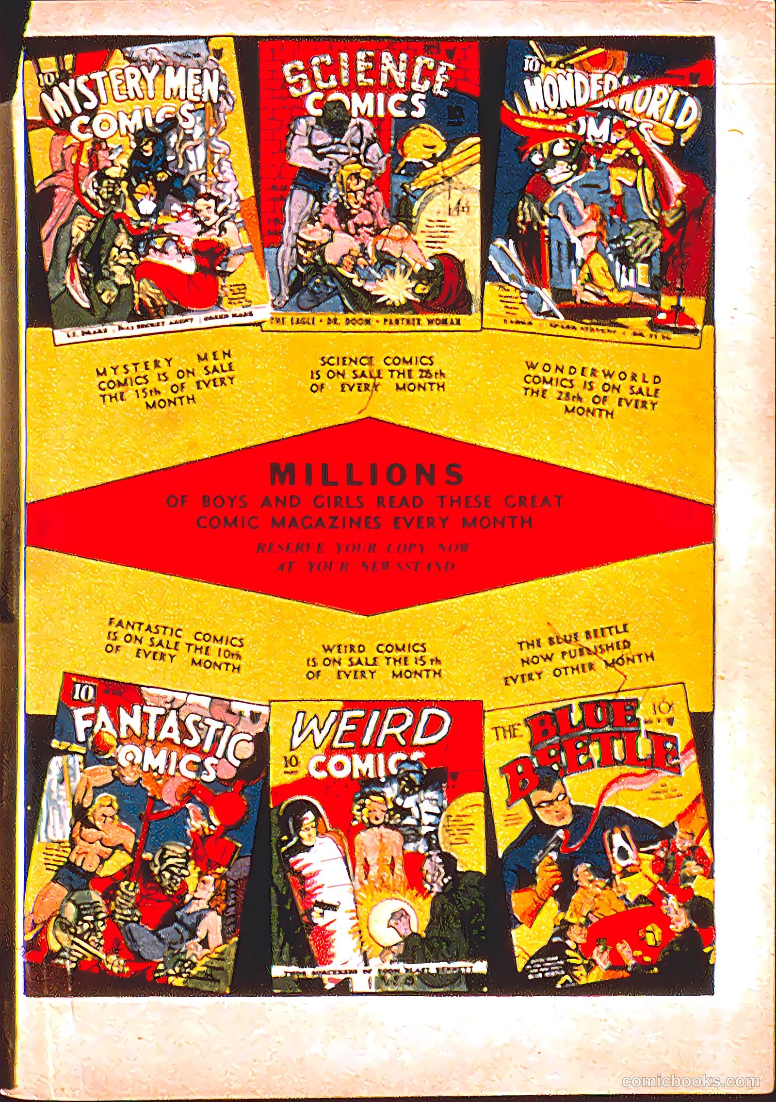 Fantastic Comics #7 (1940) — page 67 of 68