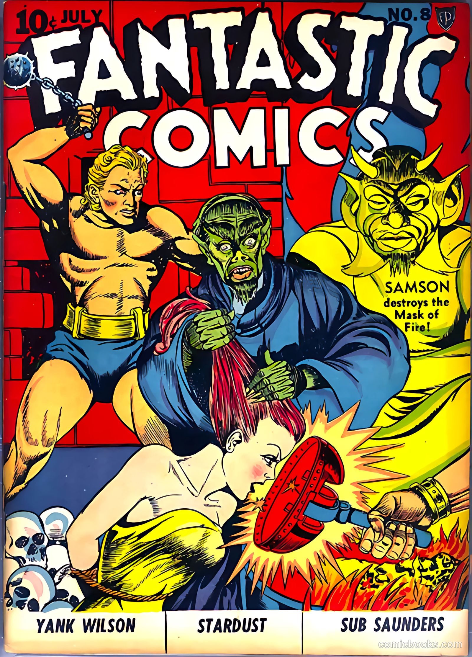 Fantastic Comics #8