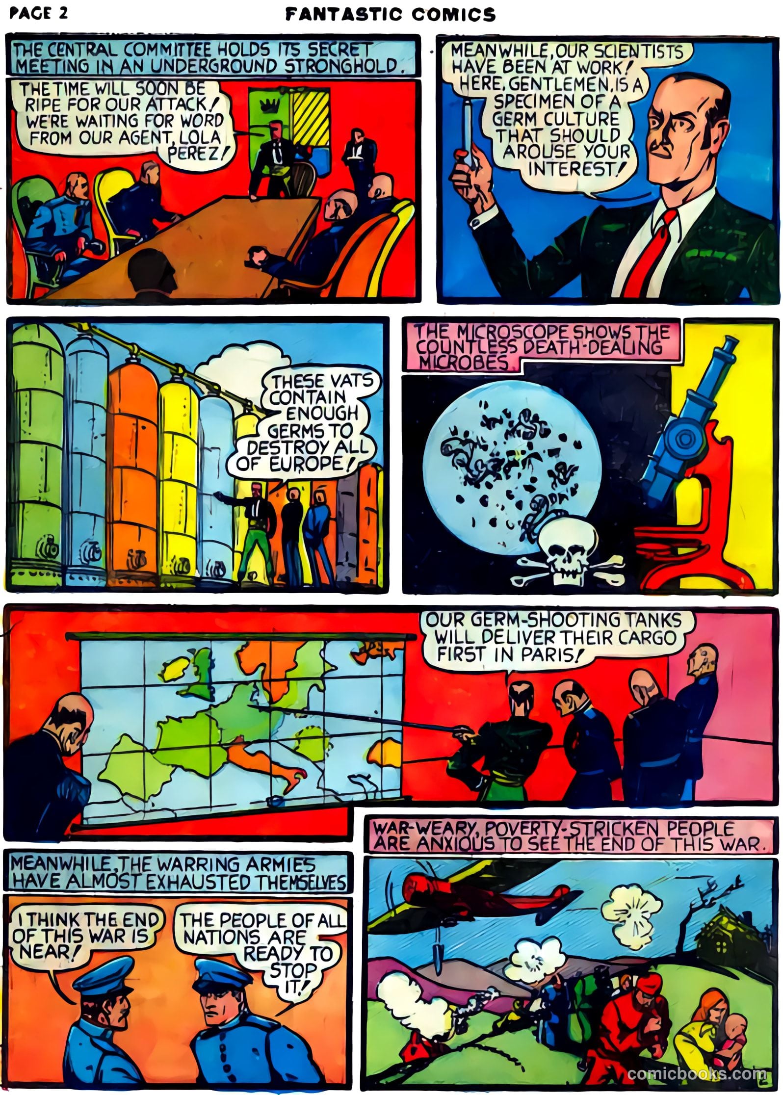 Fantastic Comics #8 (1940) — page 4 of 69