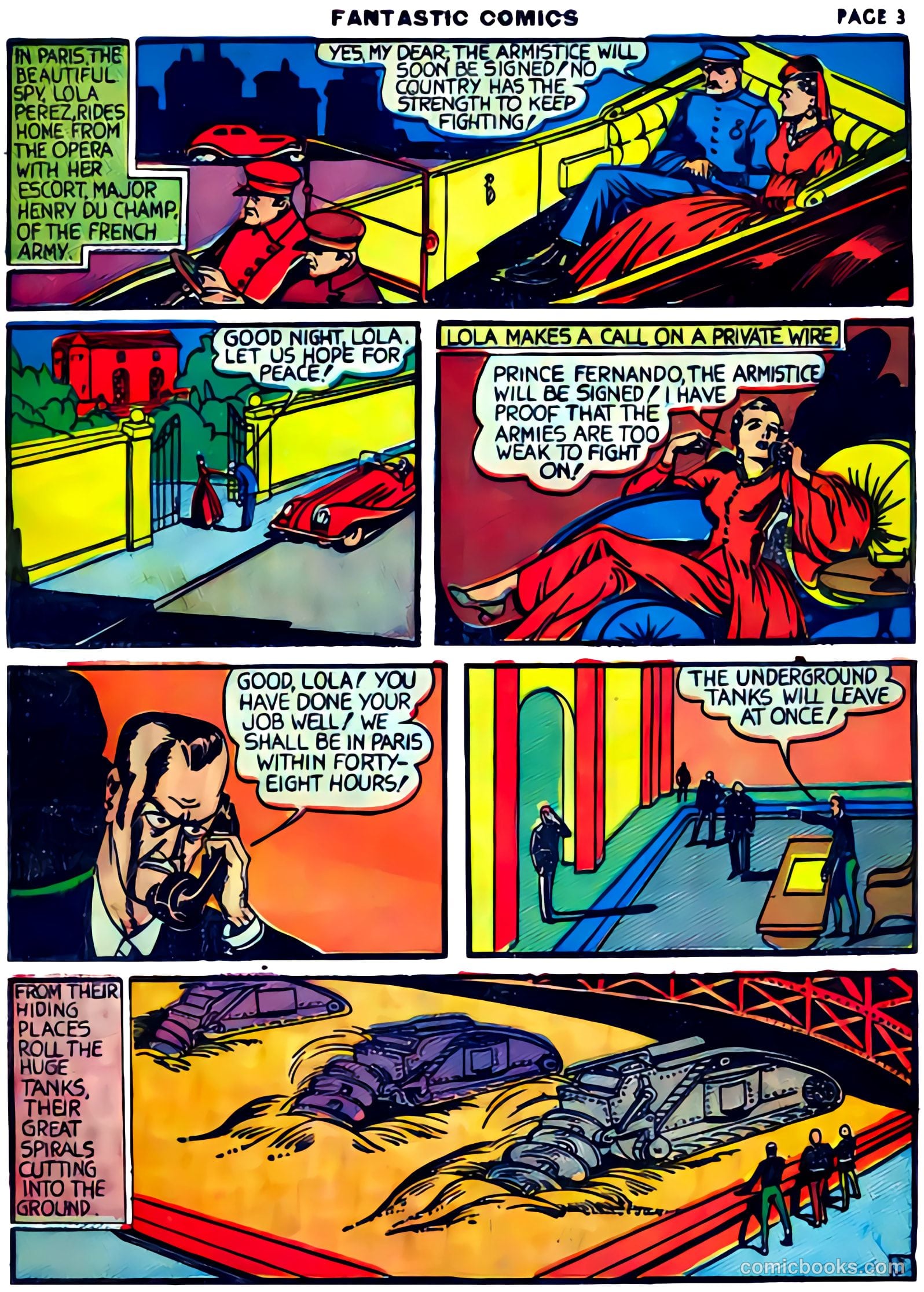 Fantastic Comics #8 (1940) — page 5 of 69