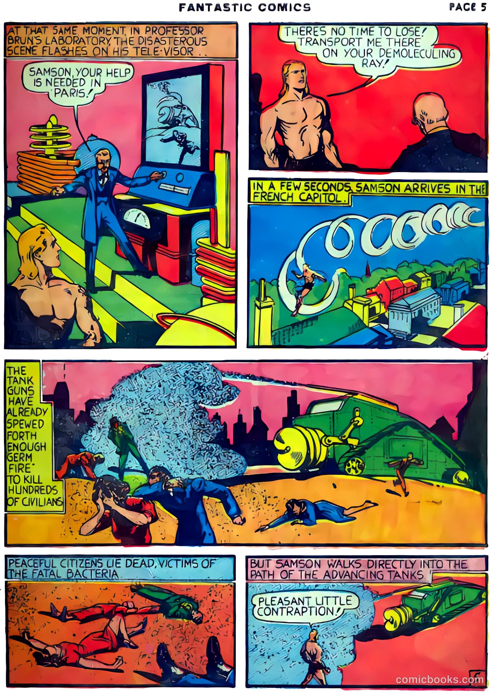 Fantastic Comics #8 (1940) — page 7 of 69