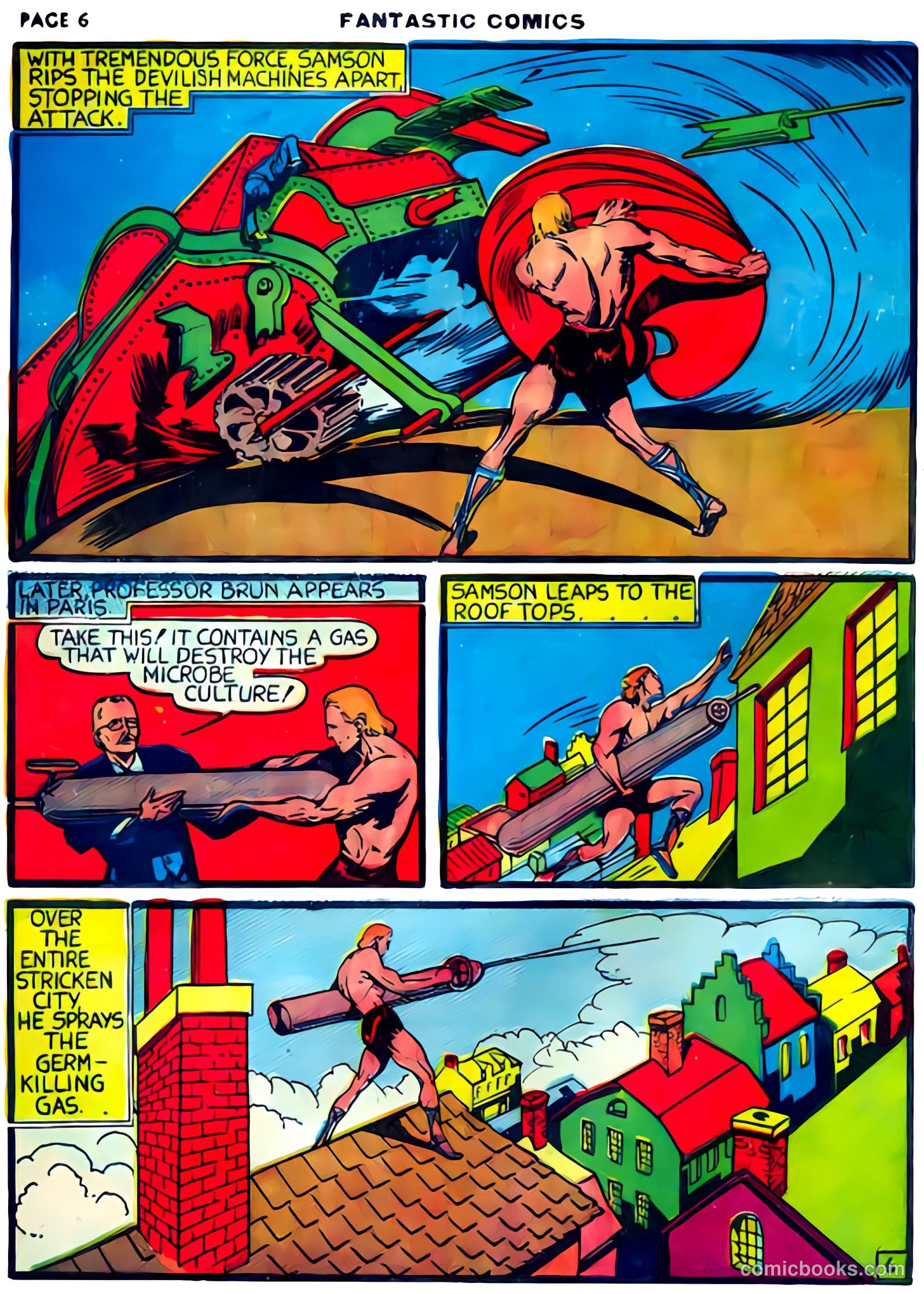 Fantastic Comics #8 (1940) — page 8 of 69