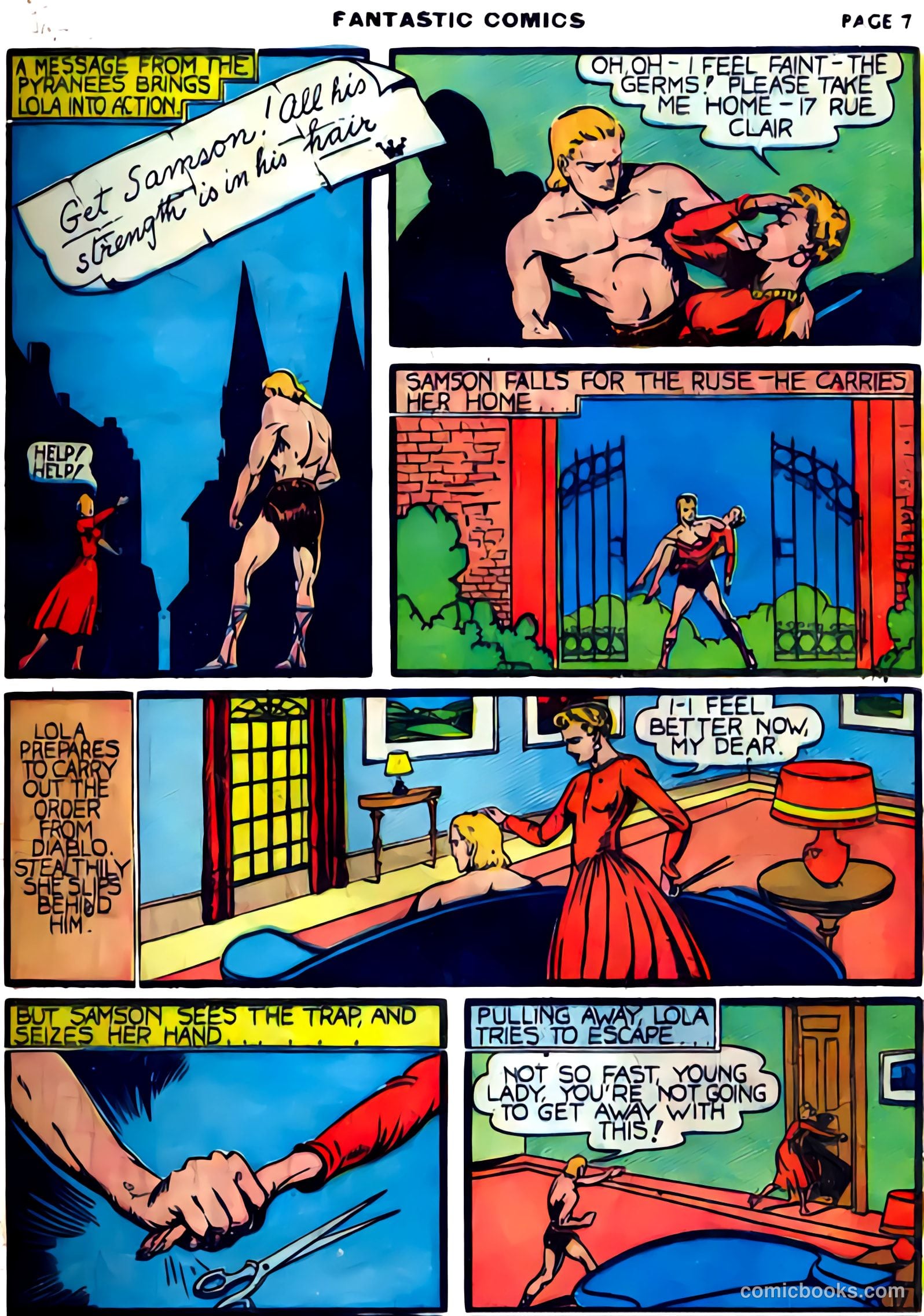 Fantastic Comics #8 (1940) — page 9 of 69
