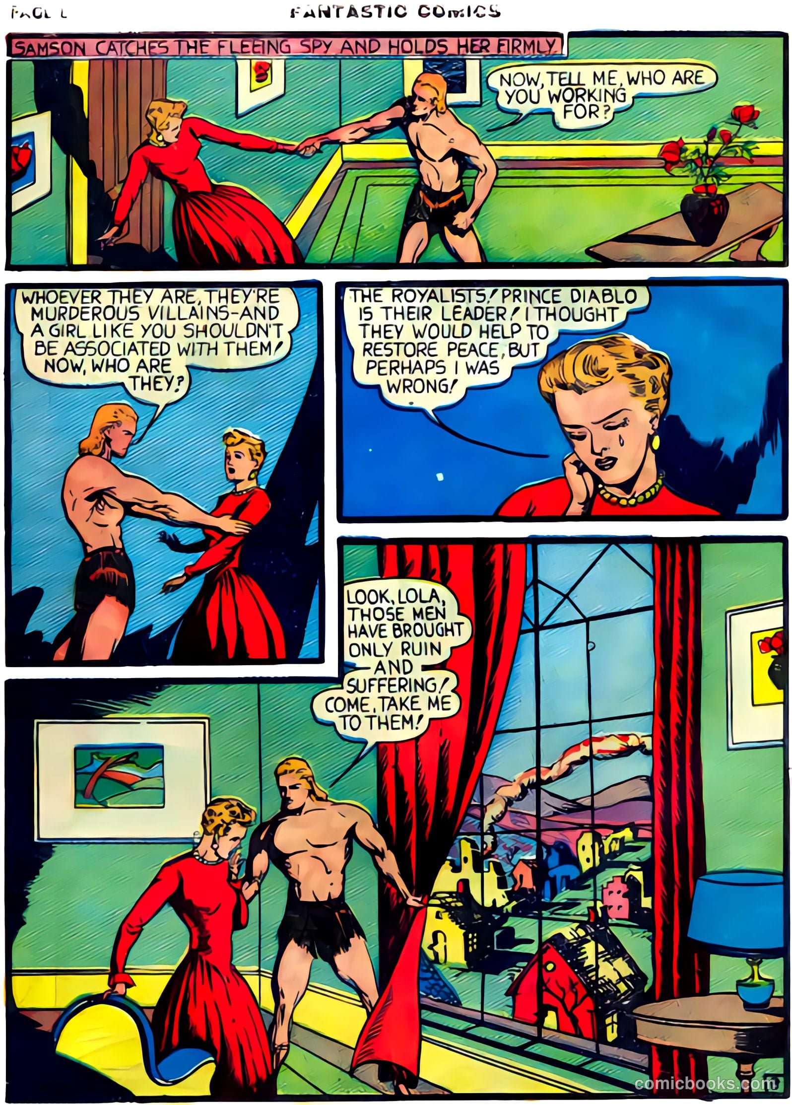 Fantastic Comics #8 (1940) — page 10 of 69