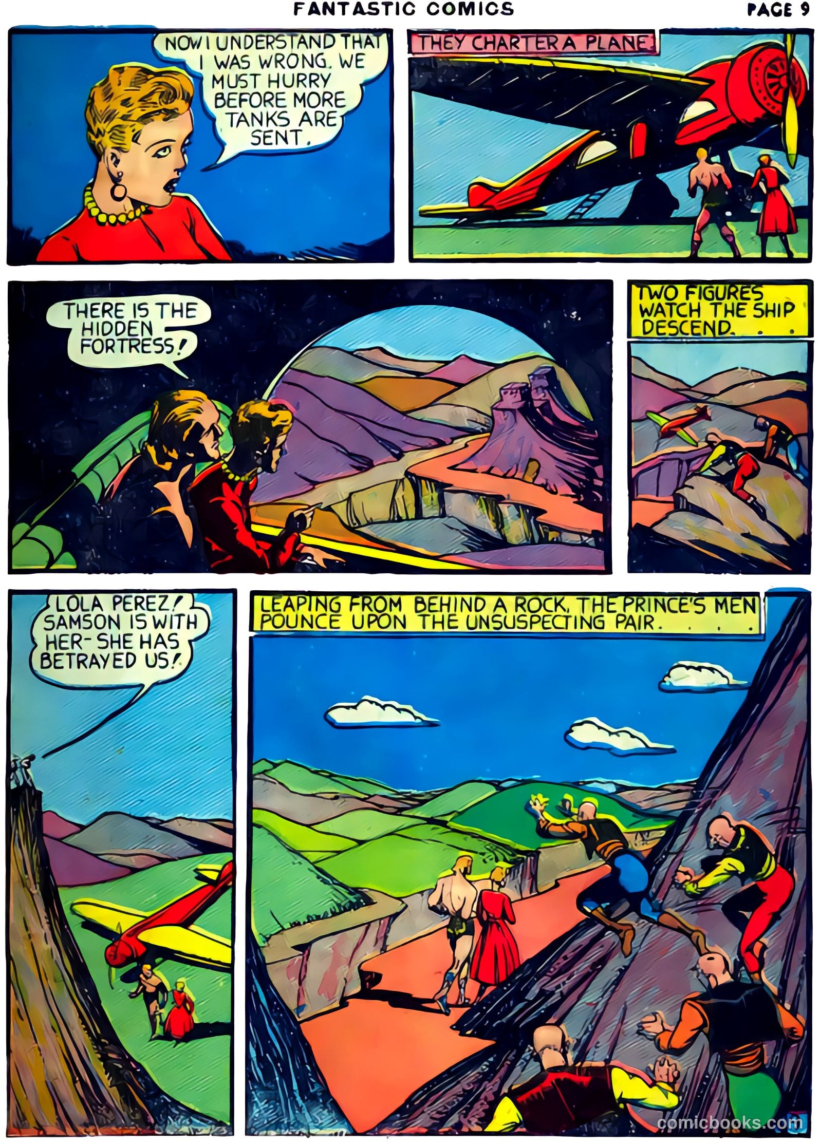 Fantastic Comics #8 (1940) — page 11 of 69