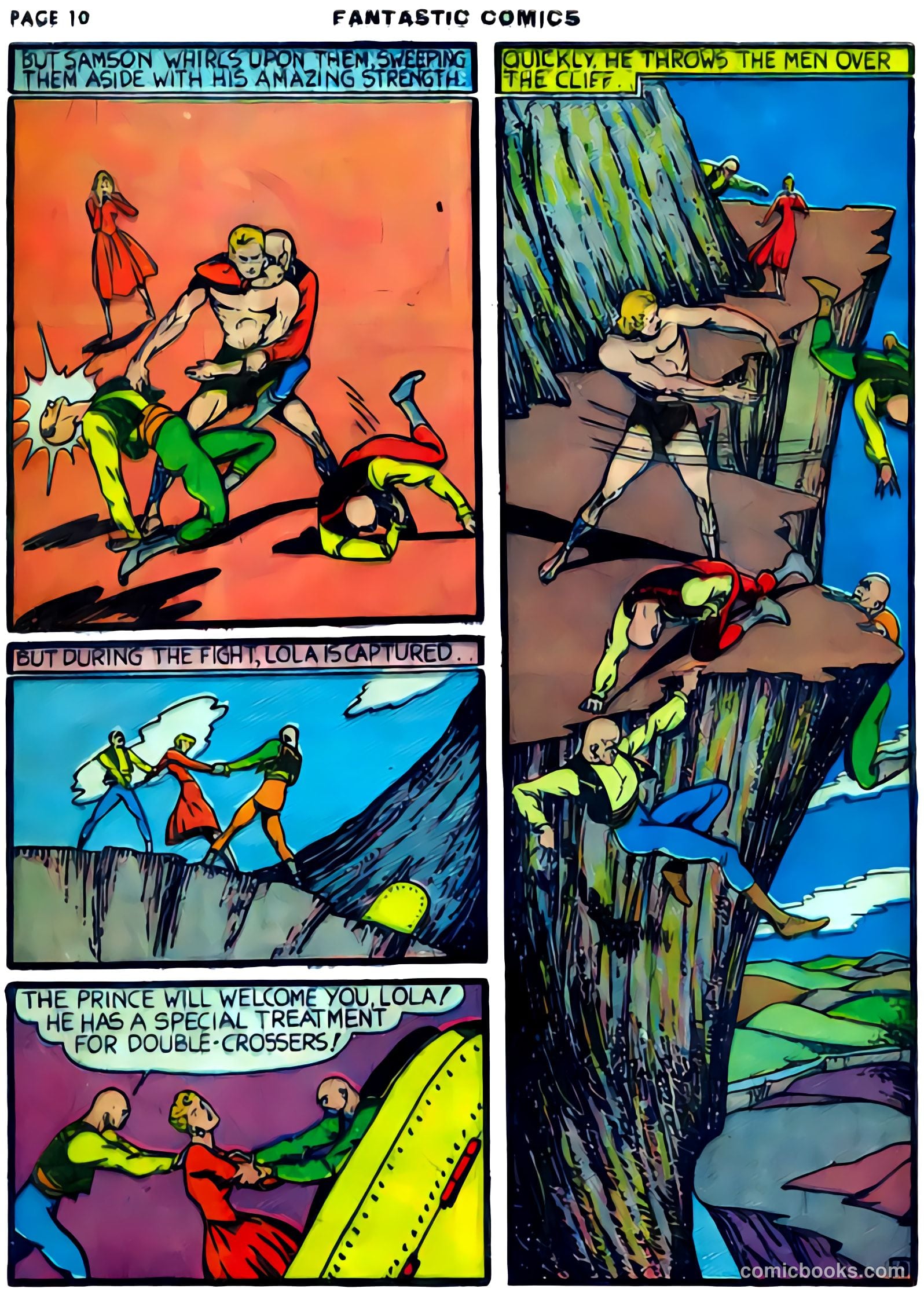 Fantastic Comics #8 (1940) — page 12 of 69