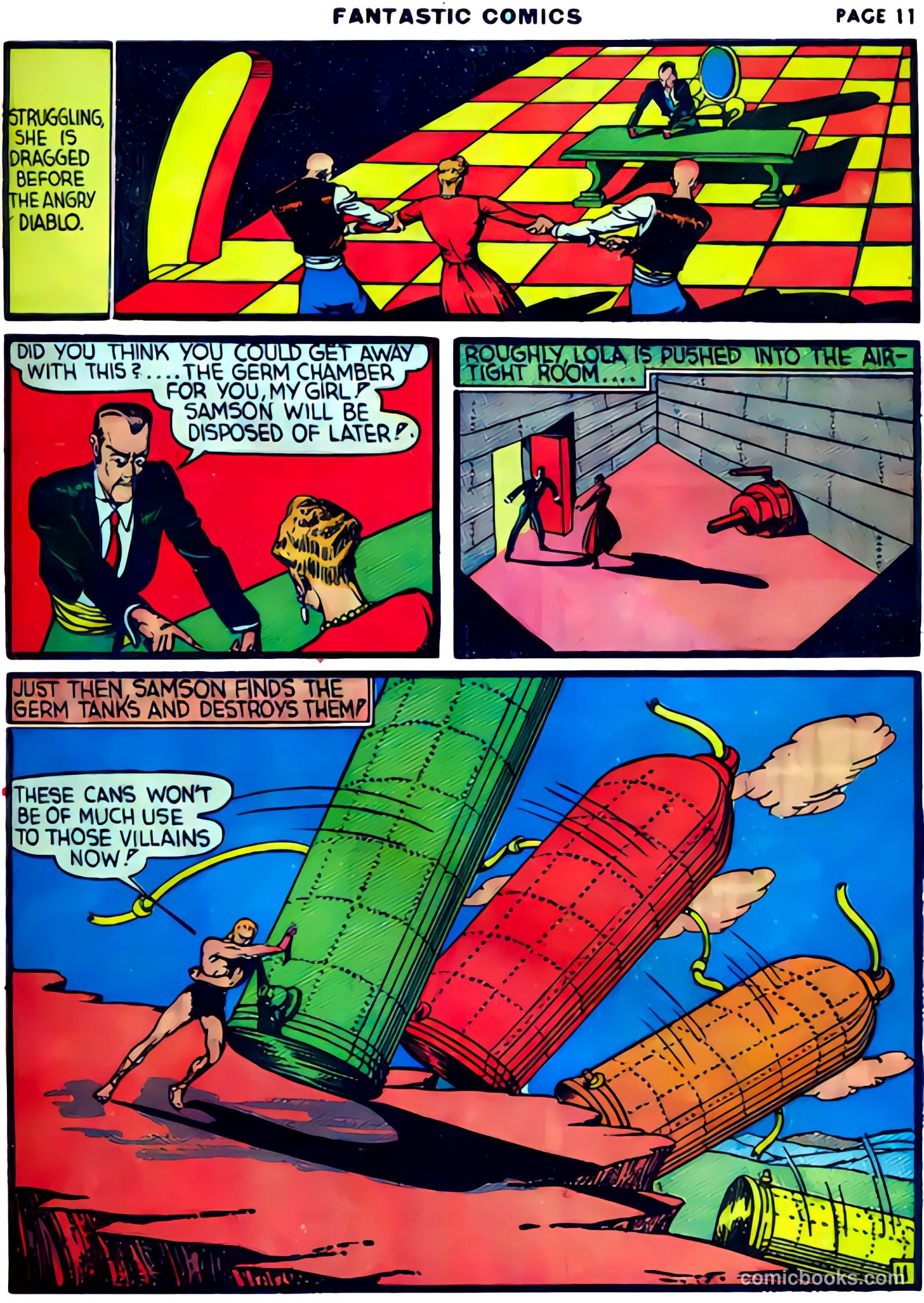 Fantastic Comics #8 (1940) — page 13 of 69