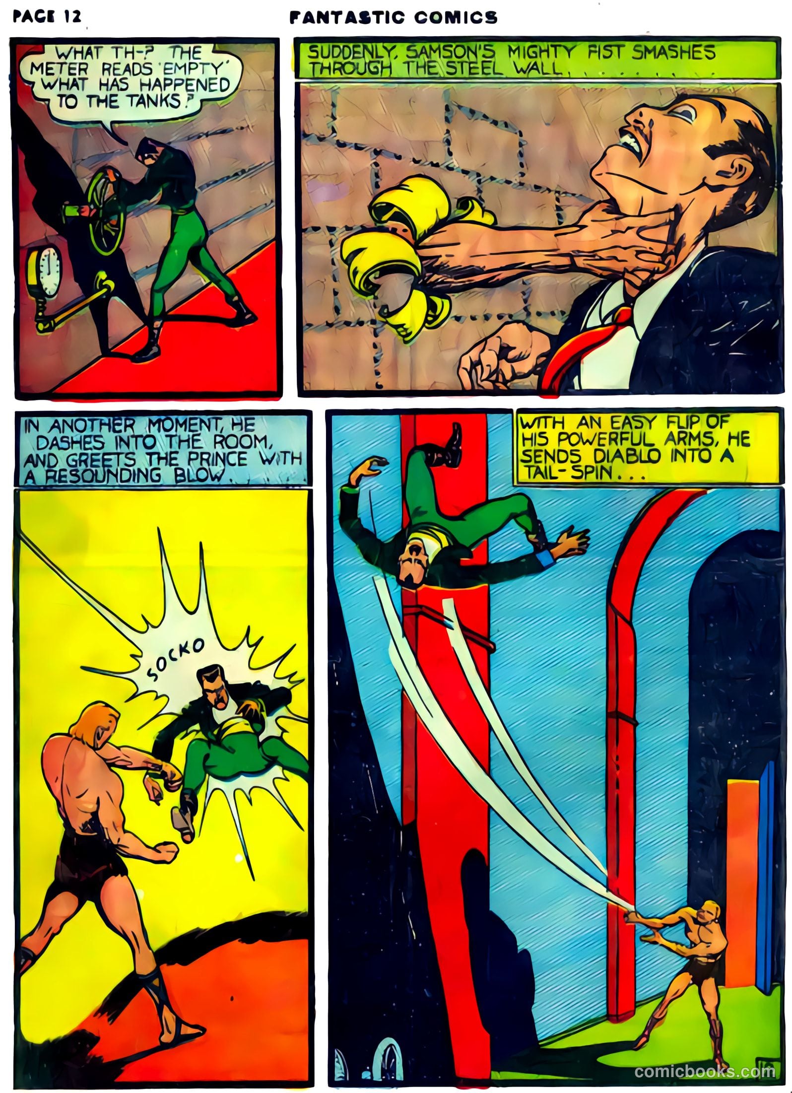 Fantastic Comics #8 (1940) — page 14 of 69