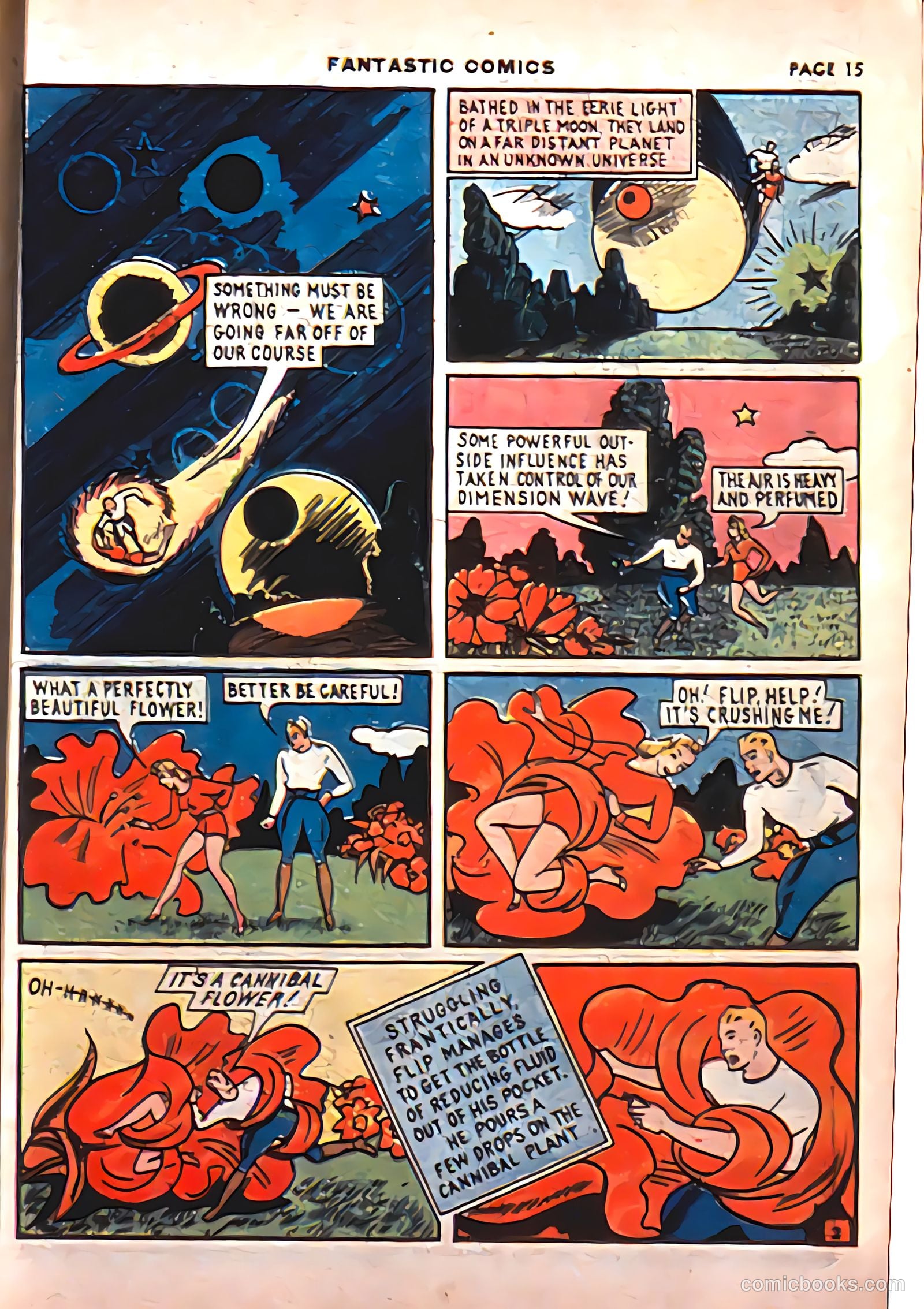 Fantastic Comics #8 (1940) — page 17 of 69