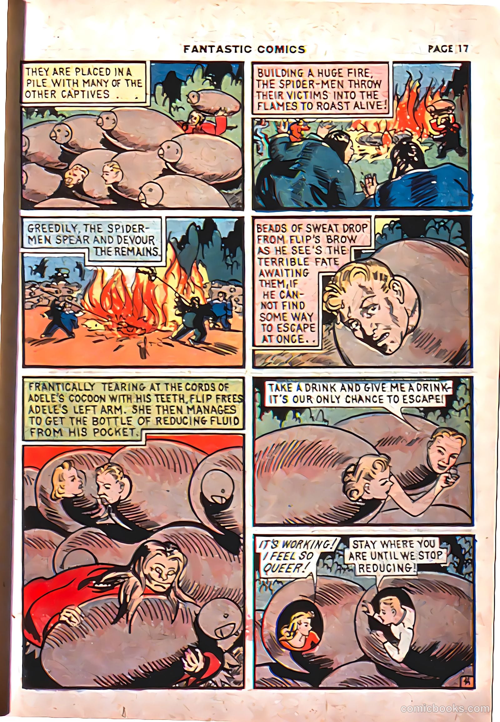Fantastic Comics #8 (1940) — page 19 of 69