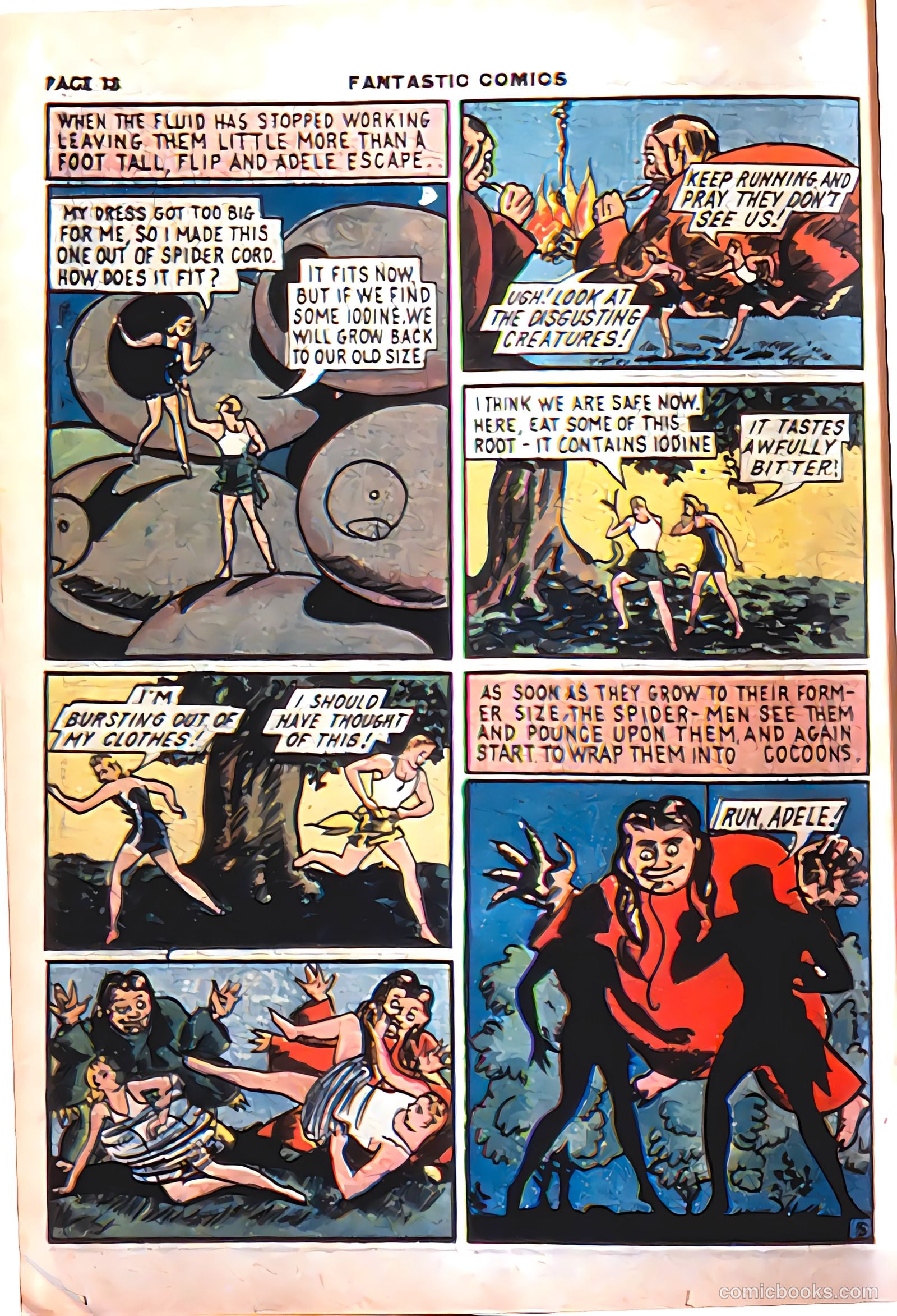 Fantastic Comics #8 (1940) — page 20 of 69