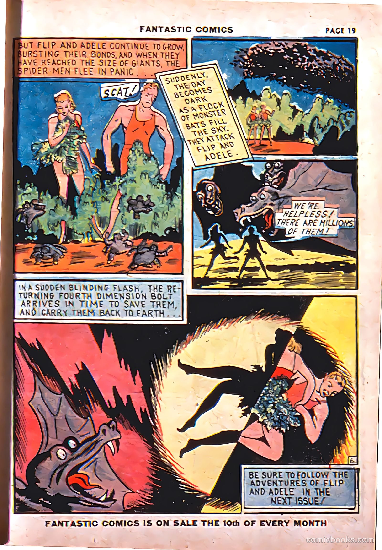 Fantastic Comics #8 (1940) — page 21 of 69