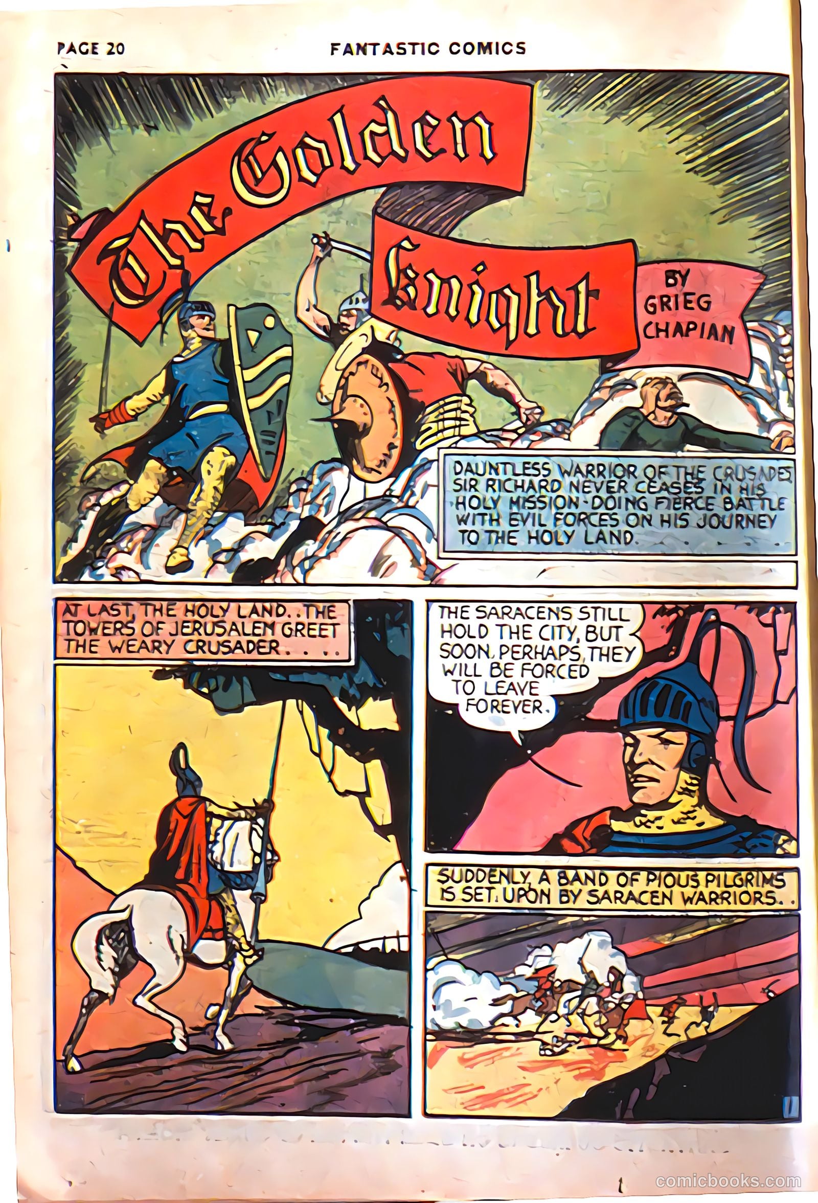 Fantastic Comics #8 (1940) — page 22 of 69