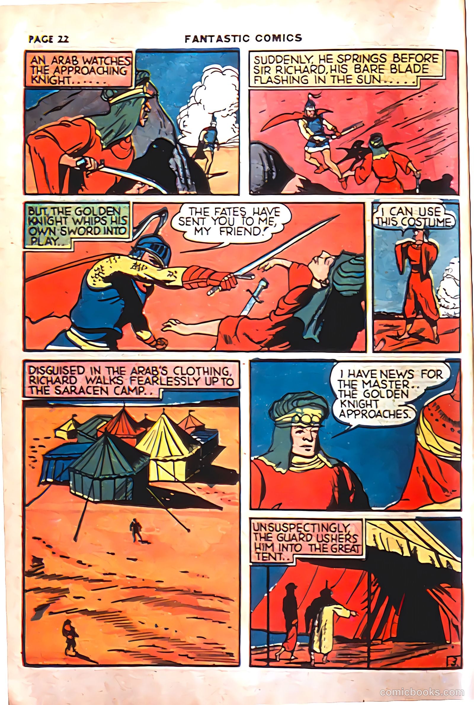 Fantastic Comics #8 (1940) — page 24 of 69