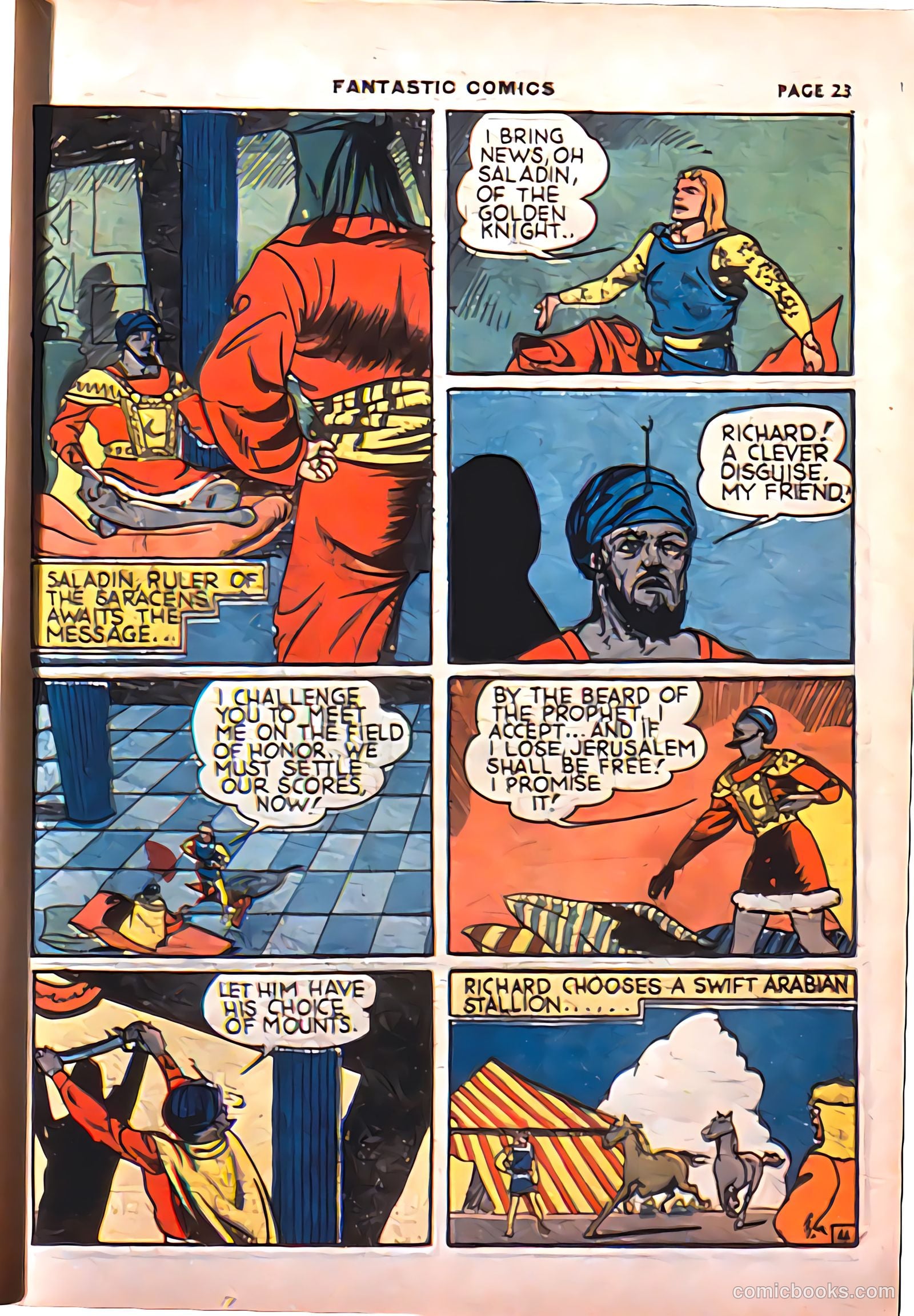Fantastic Comics #8 (1940) — page 25 of 69