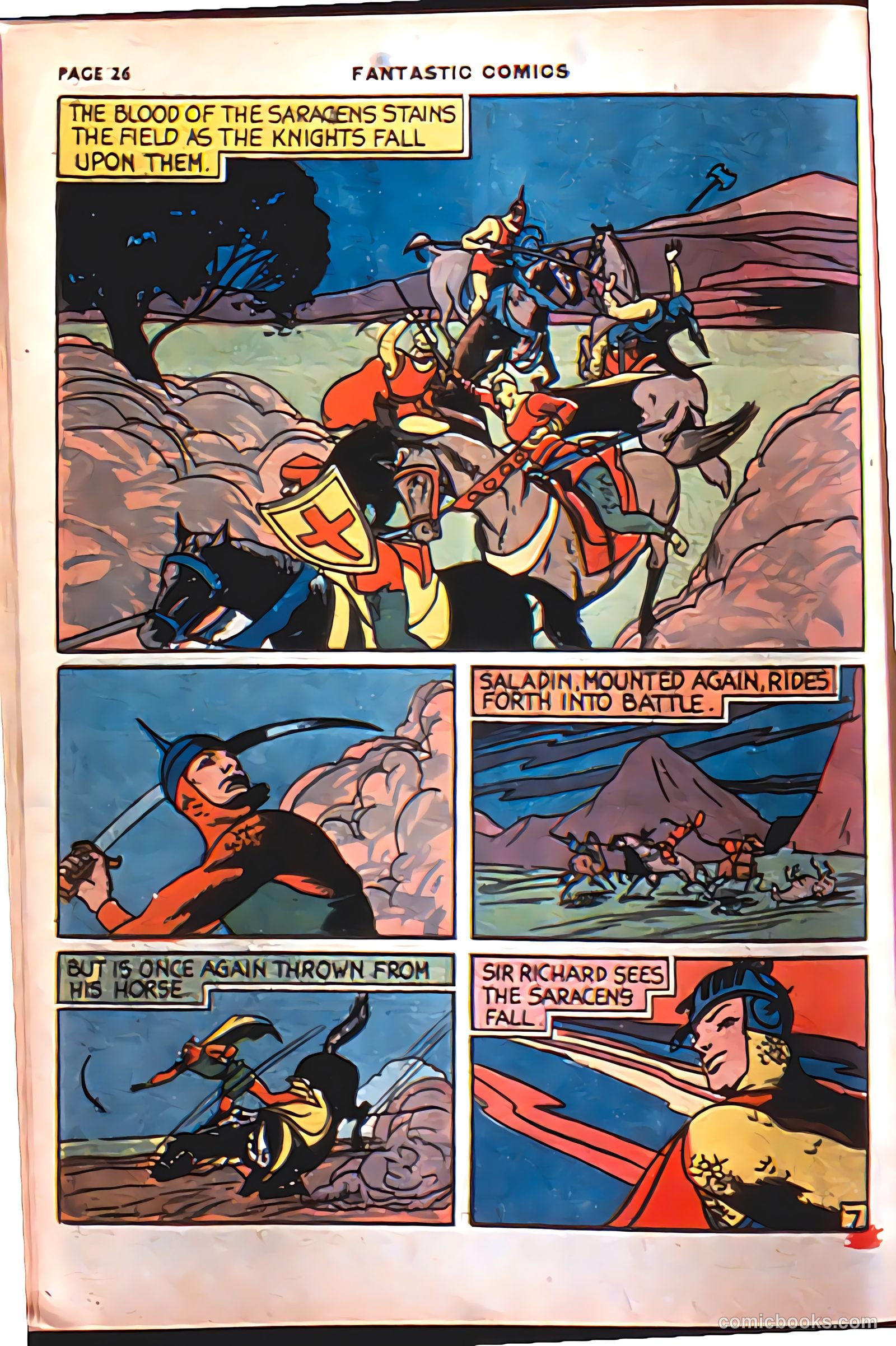 Fantastic Comics #8 (1940) — page 28 of 69