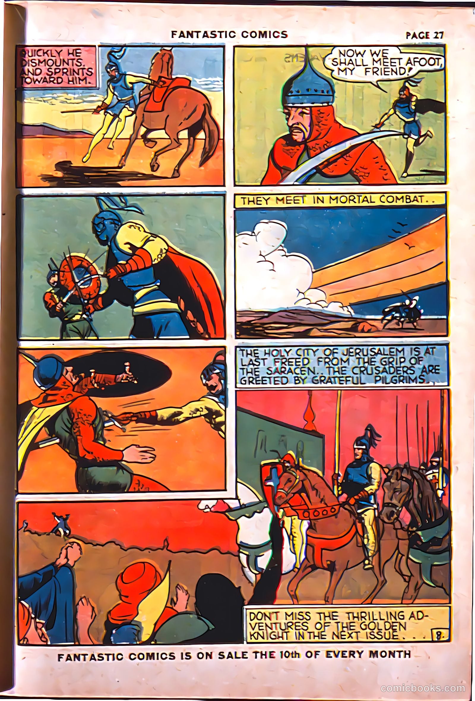 Fantastic Comics #8 (1940) — page 29 of 69