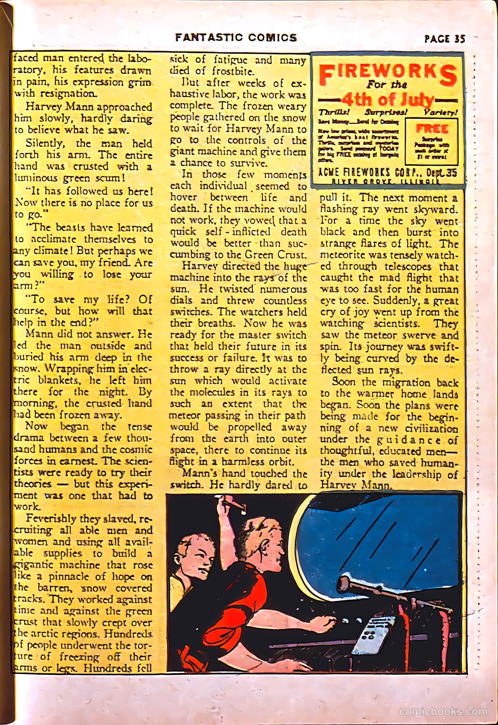 Fantastic Comics #8 (1940) — page 37 of 69