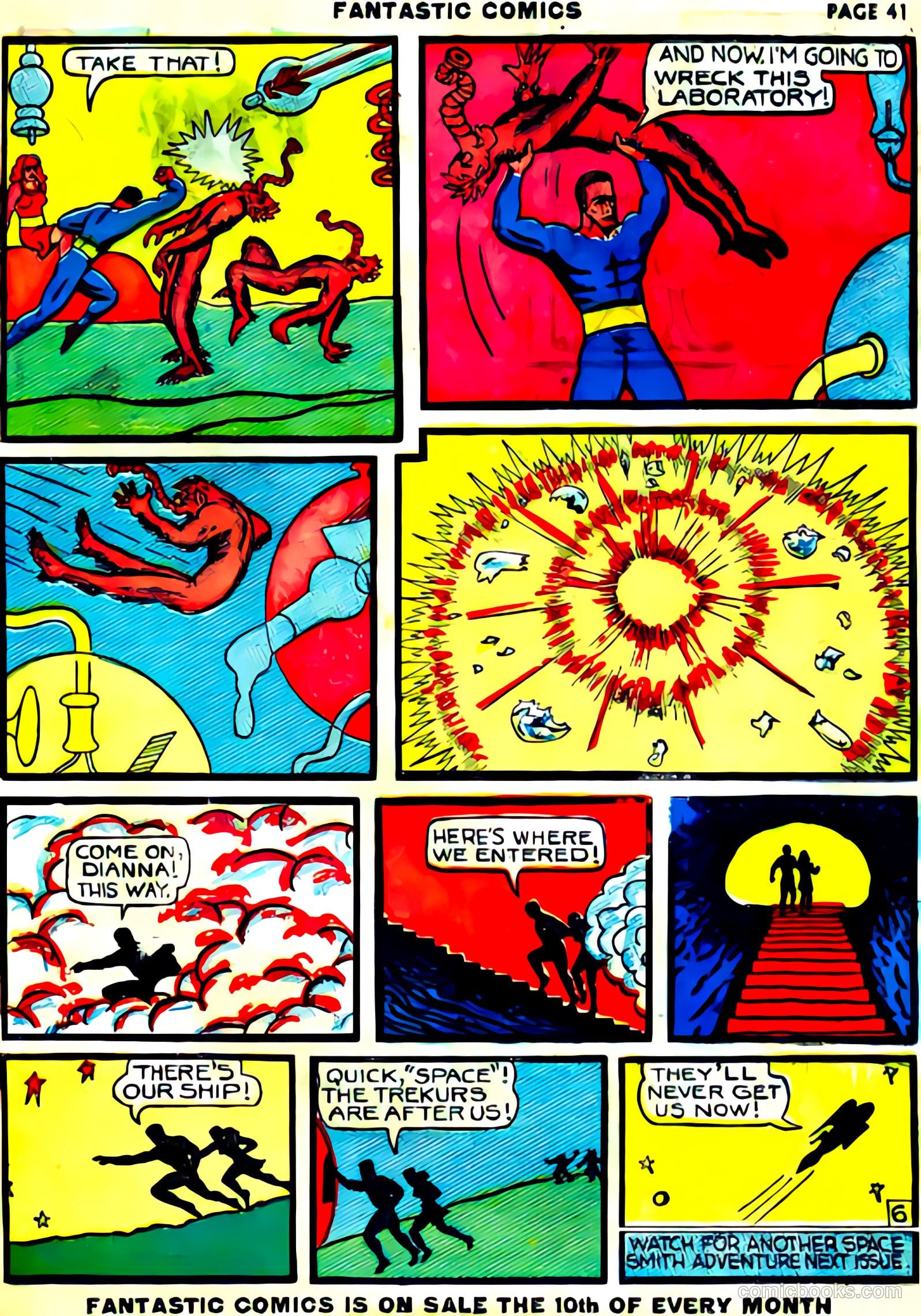 Fantastic Comics #8 (1940) — page 43 of 69