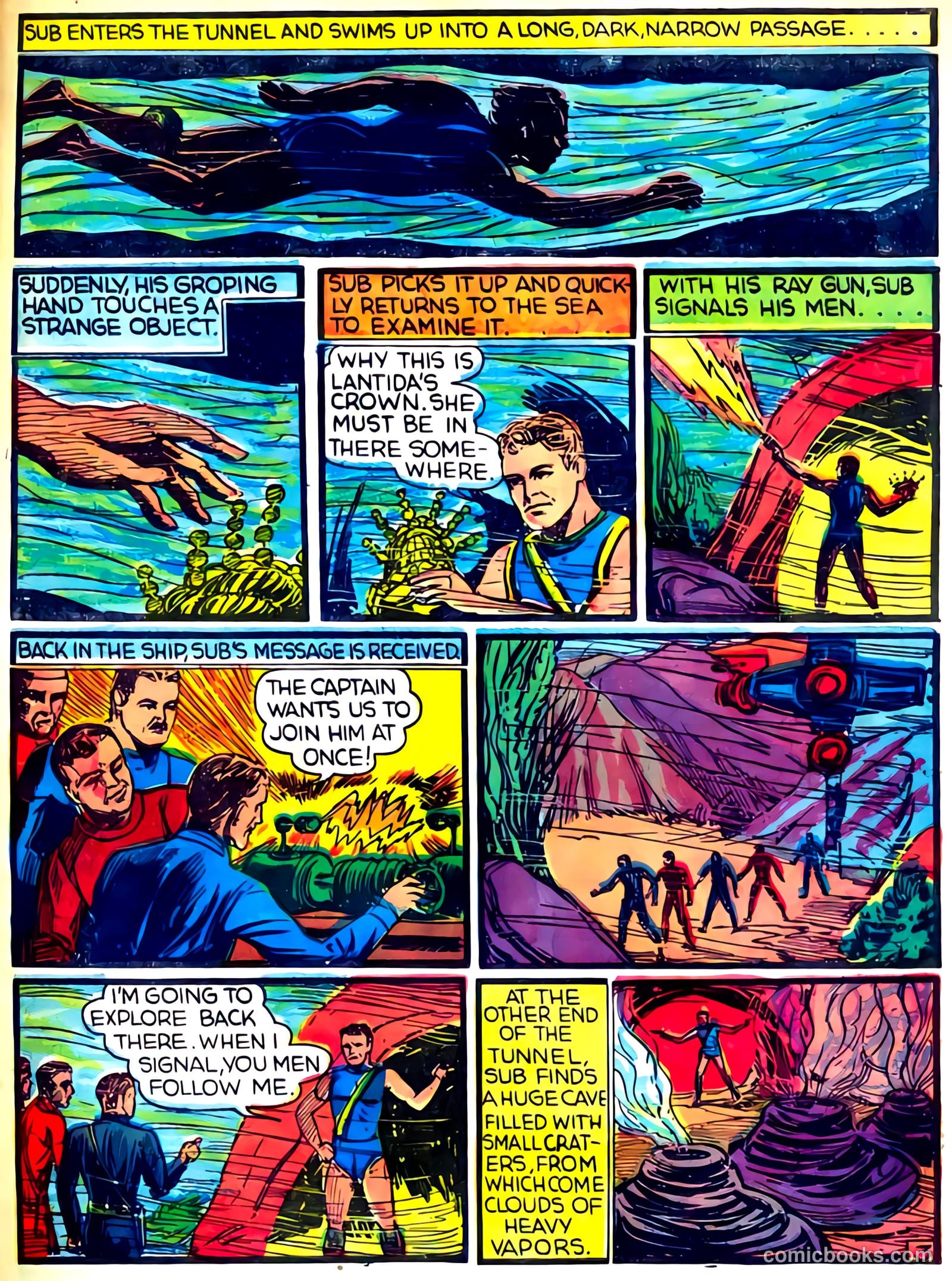 Fantastic Comics #8 (1940) — page 61 of 69