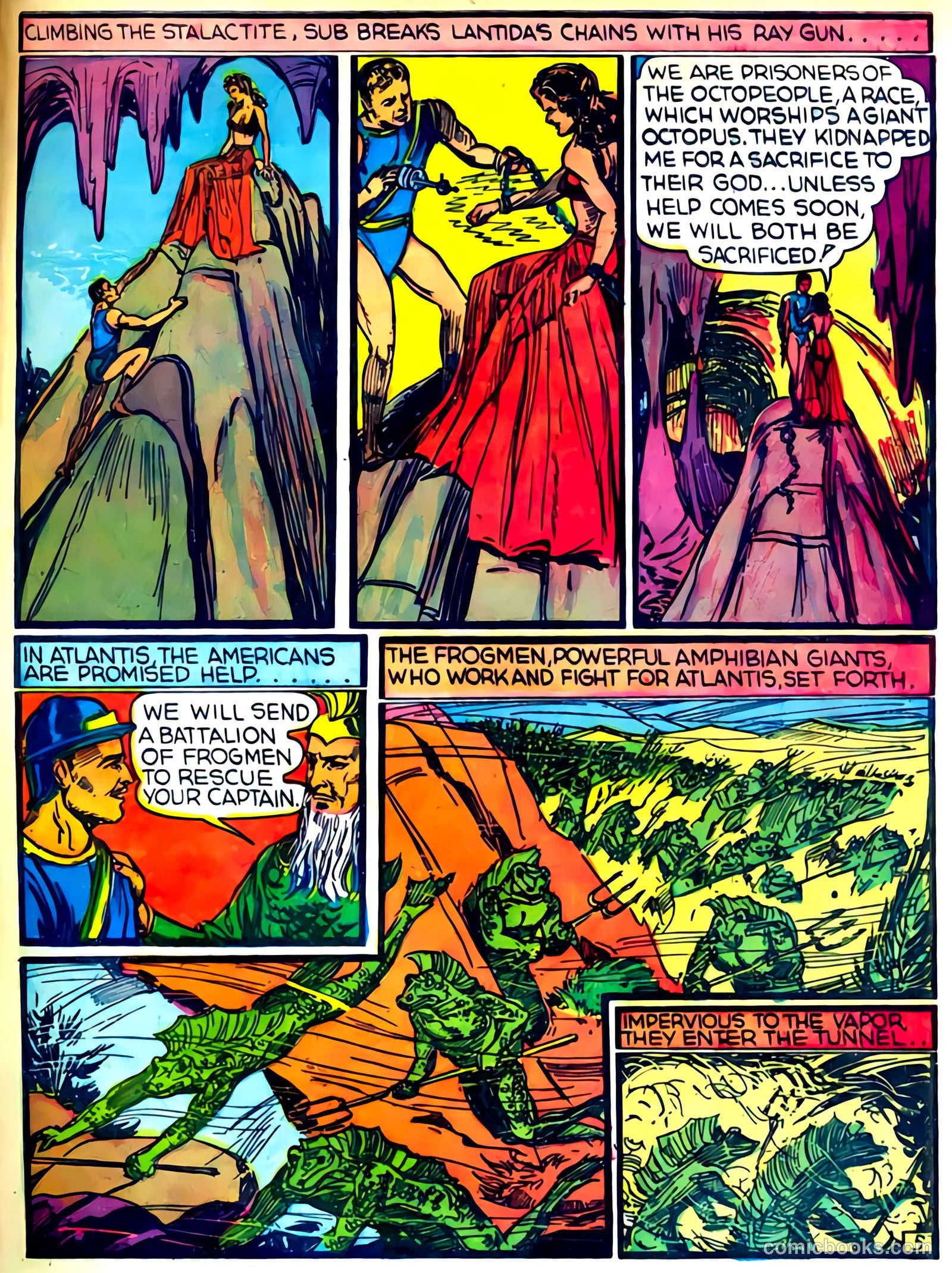 Fantastic Comics #8 (1940) — page 63 of 69