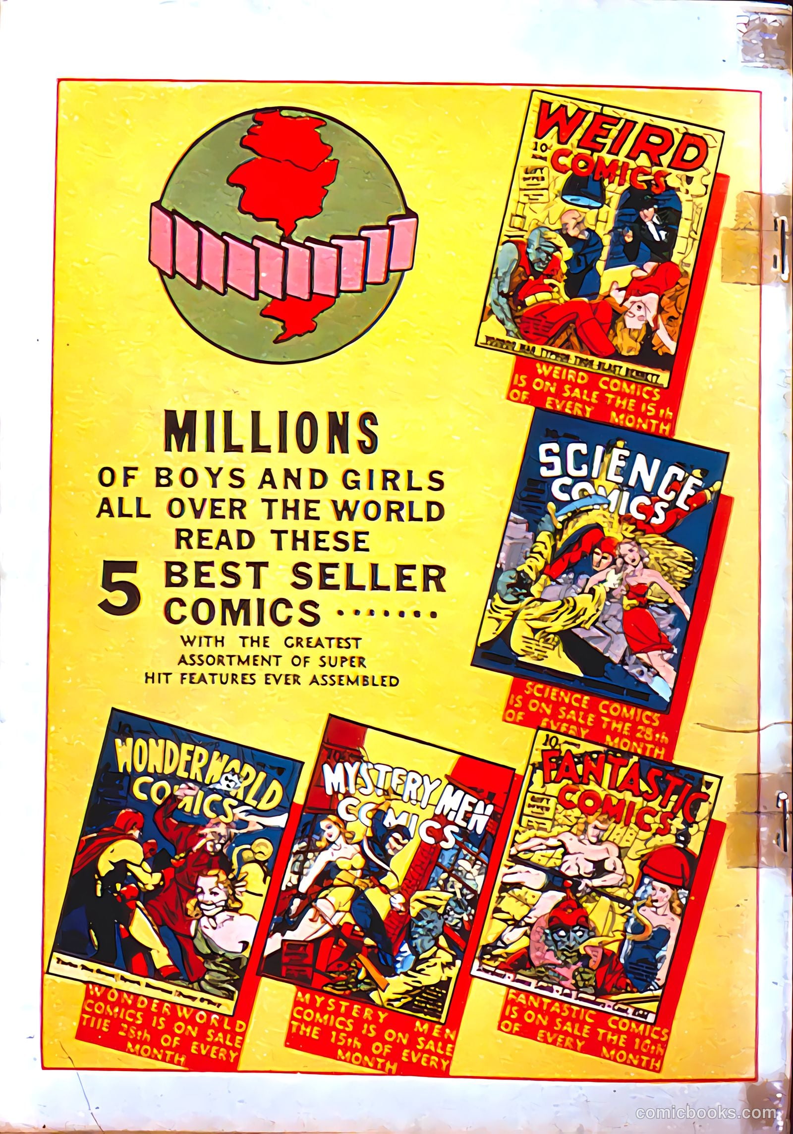 Fantastic Comics #8 (1940) — page 68 of 69