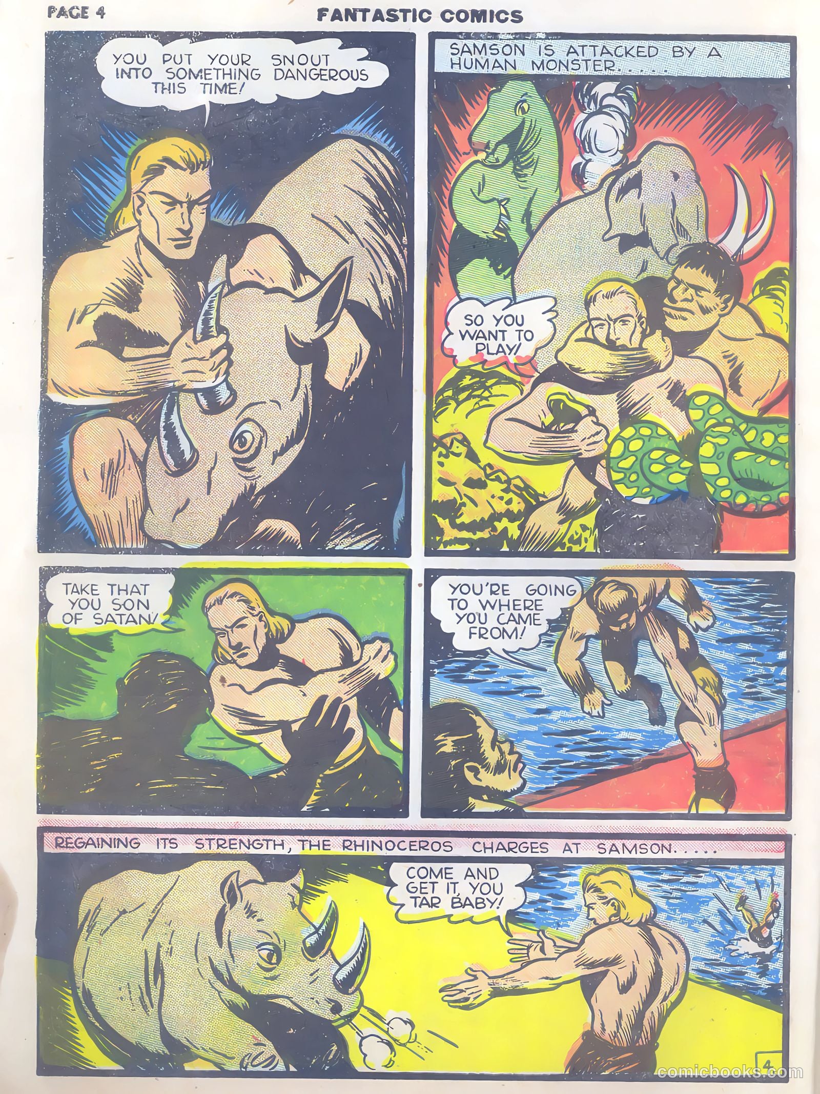Fantastic Comics #9 (1940) — page 6 of 67
