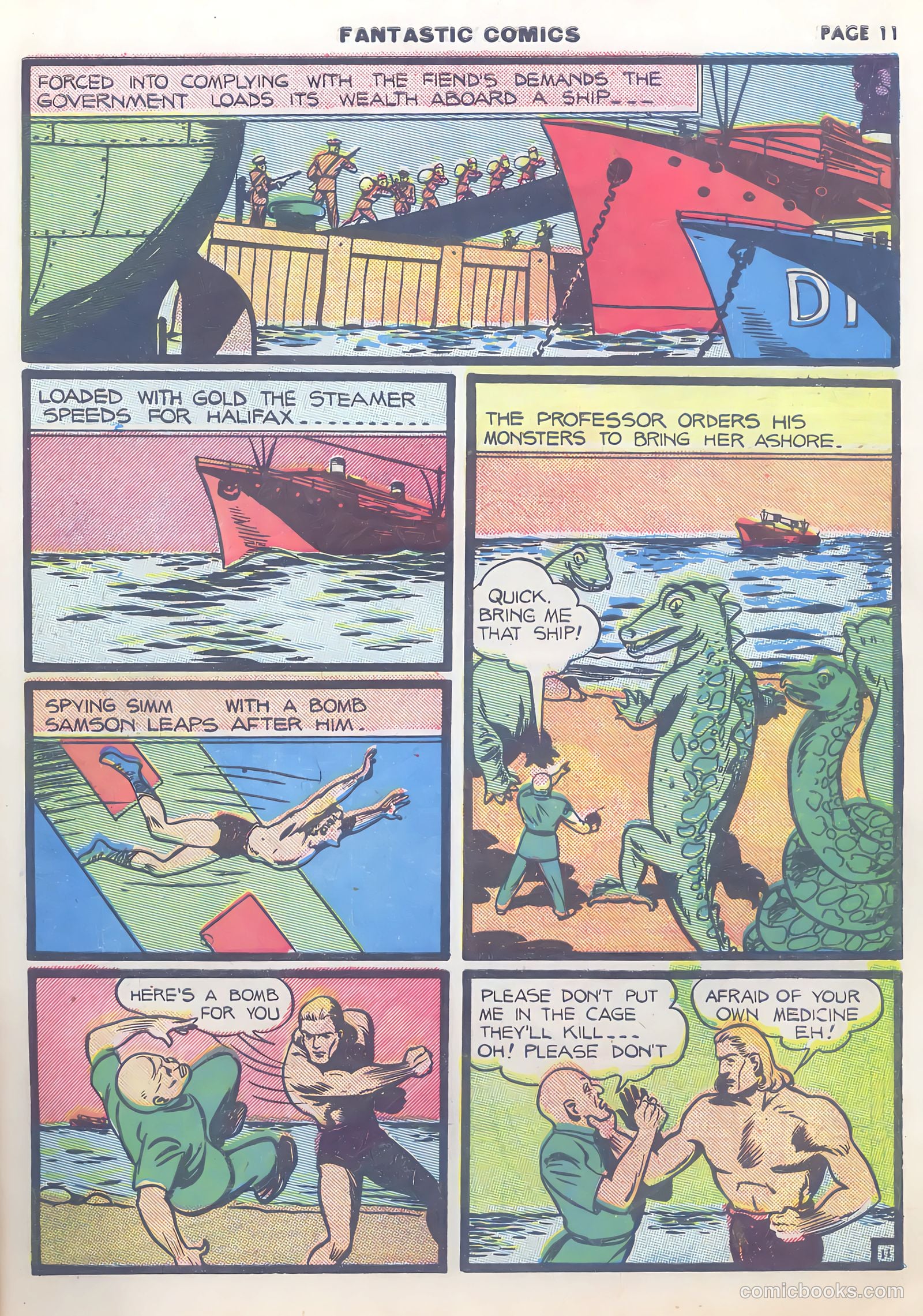 Fantastic Comics #9 (1940) — page 13 of 67