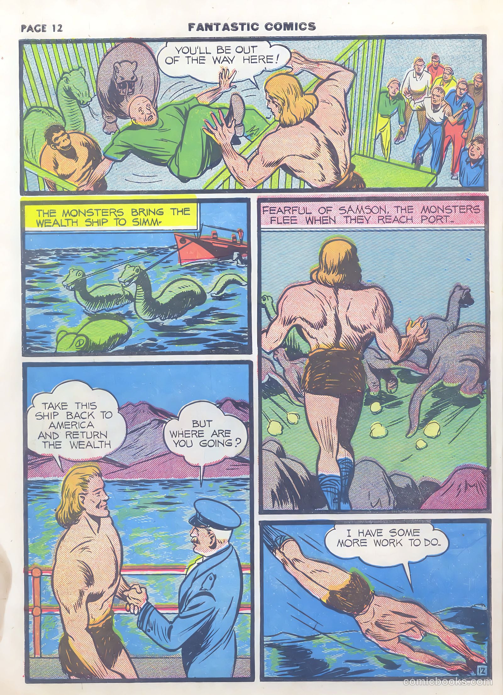Fantastic Comics #9 (1940) — page 14 of 67
