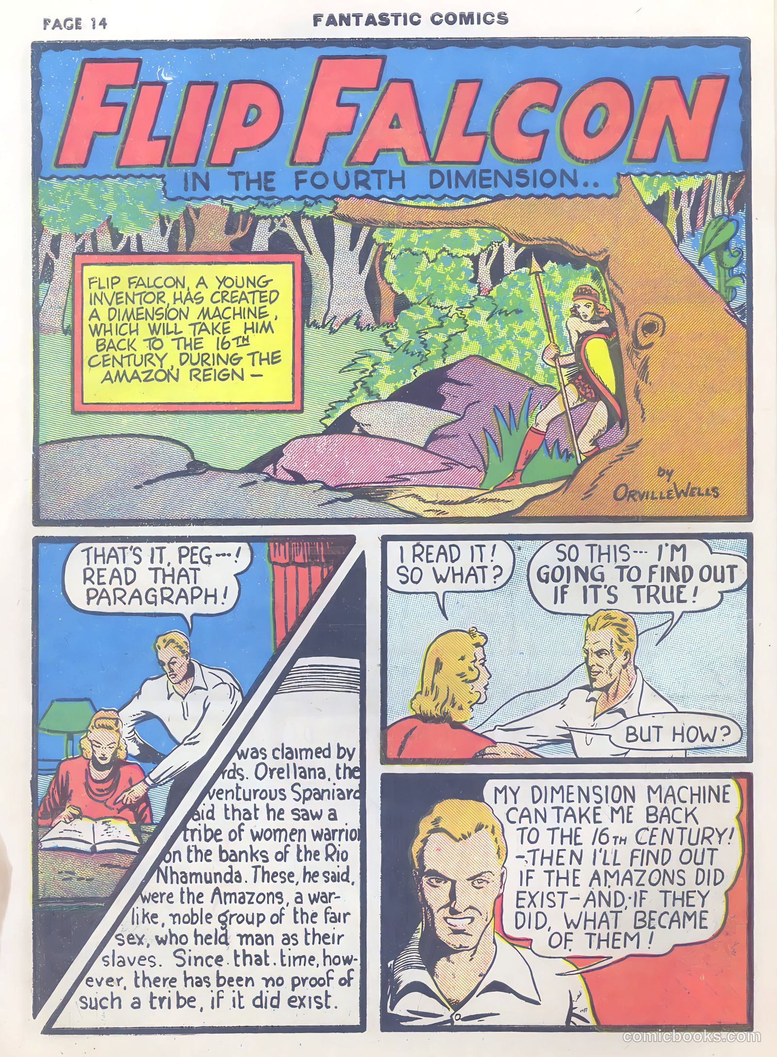 Fantastic Comics #9 (1940) — page 16 of 67