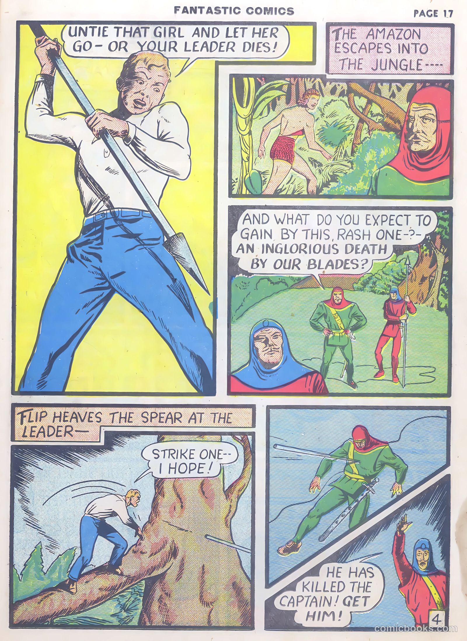 Fantastic Comics #9 (1940) — page 19 of 67