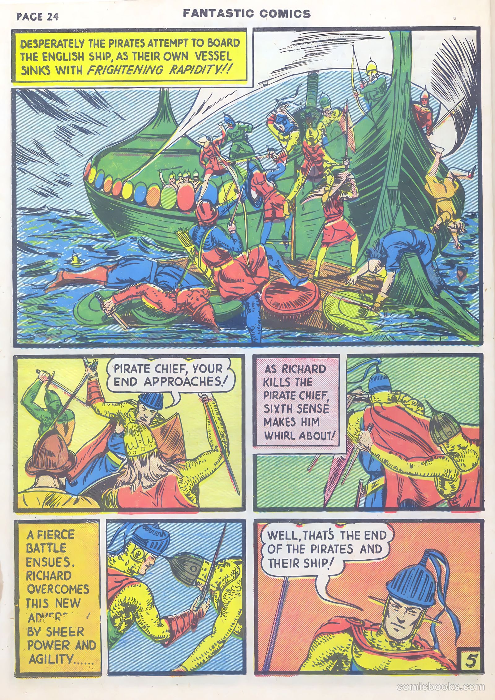 Fantastic Comics #9 (1940) — page 26 of 67