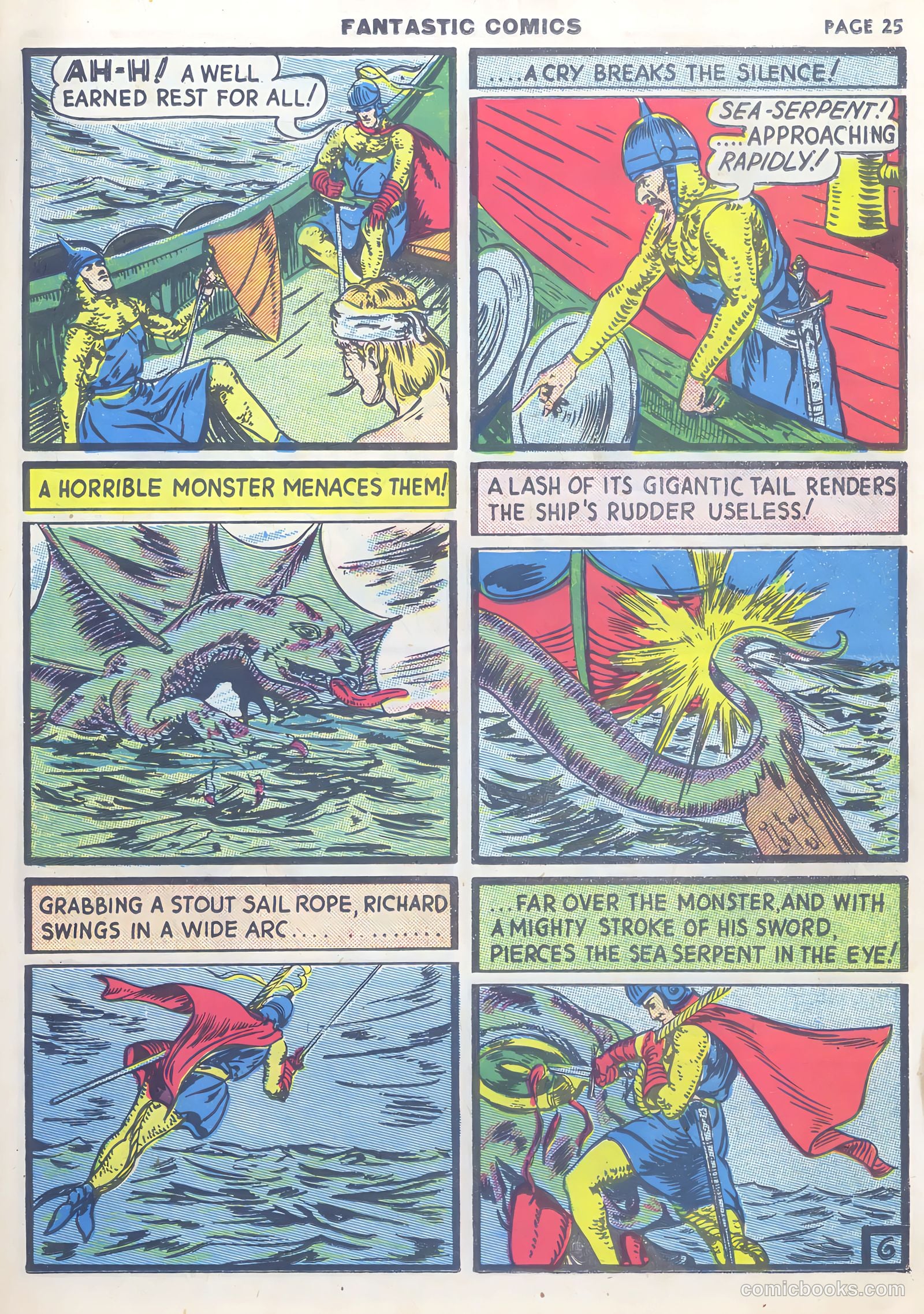 Fantastic Comics #9 (1940) — page 27 of 67