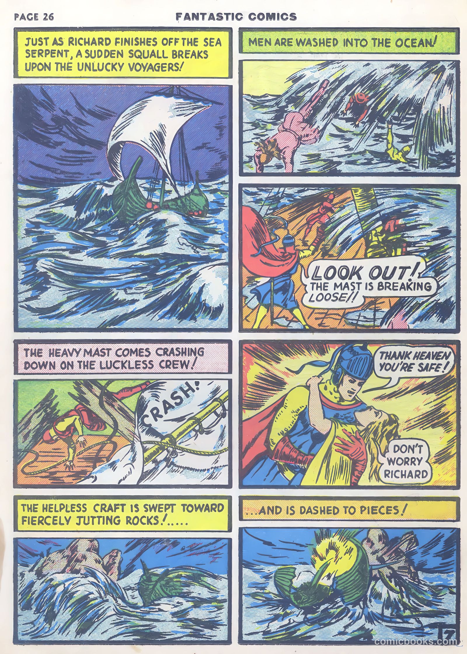 Fantastic Comics #9 (1940) — page 28 of 67