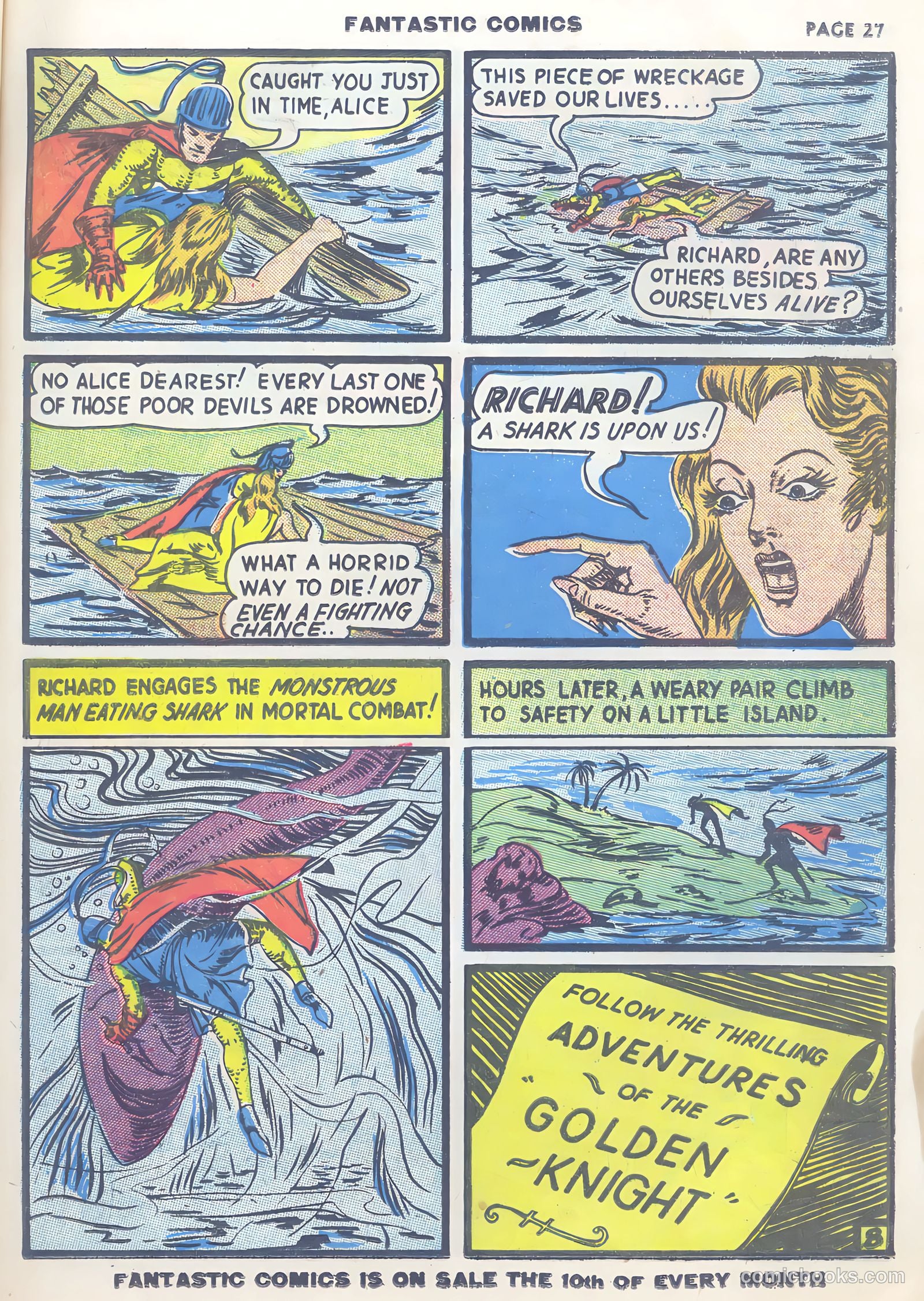 Fantastic Comics #9 (1940) — page 29 of 67