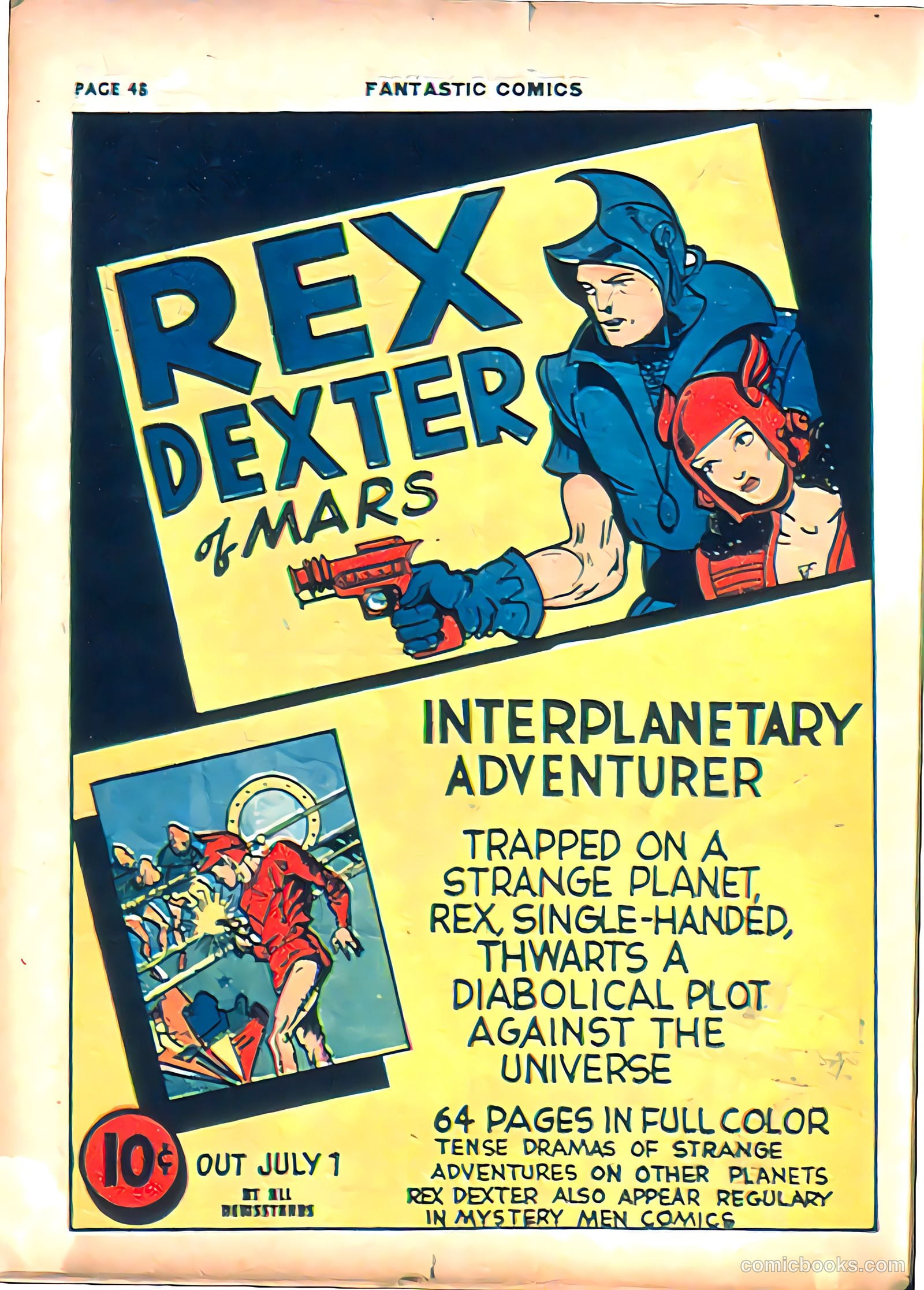Fantastic Comics #9 (1940) — page 49 of 67