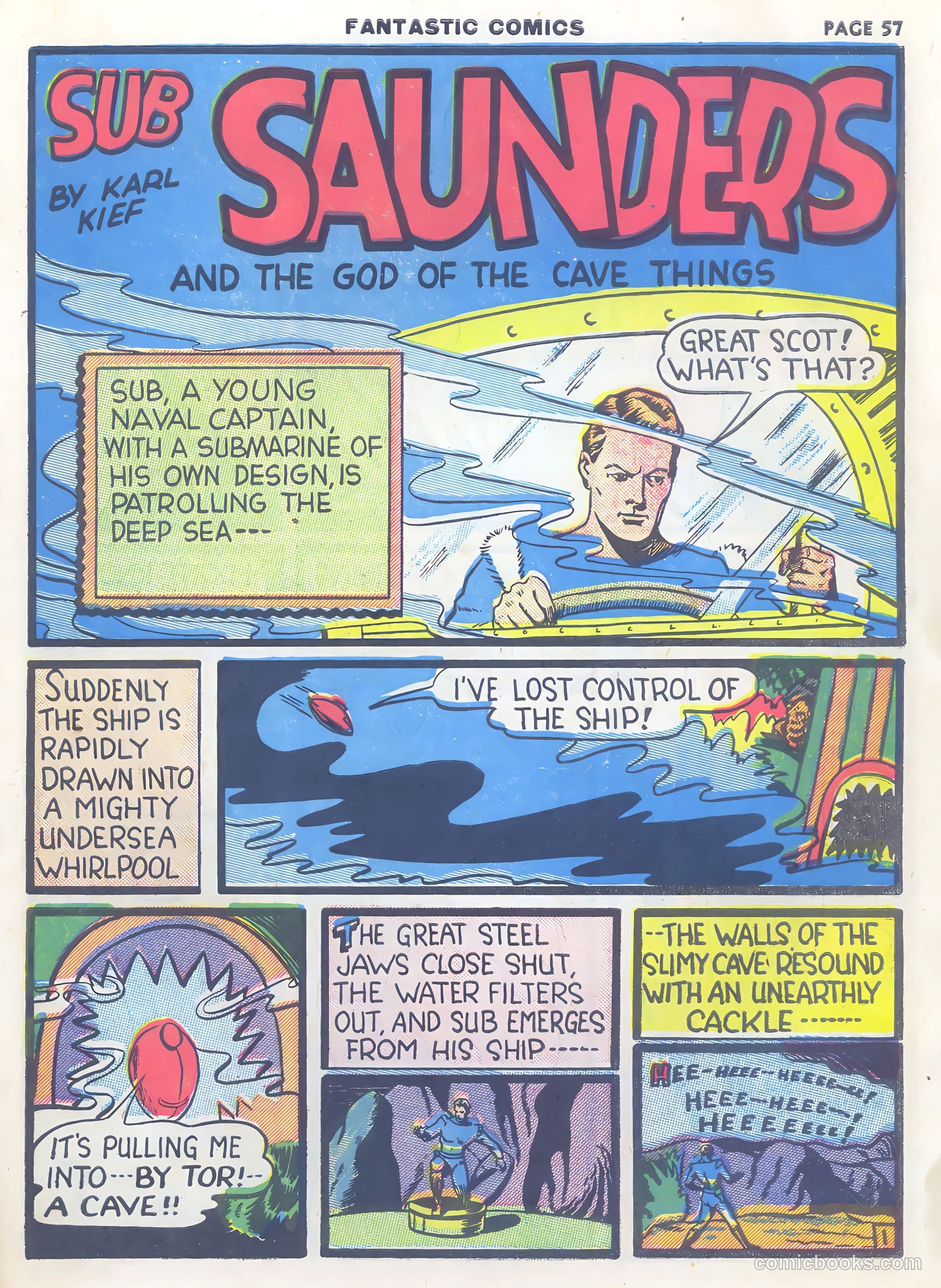 Fantastic Comics #9 (1940) — page 58 of 67